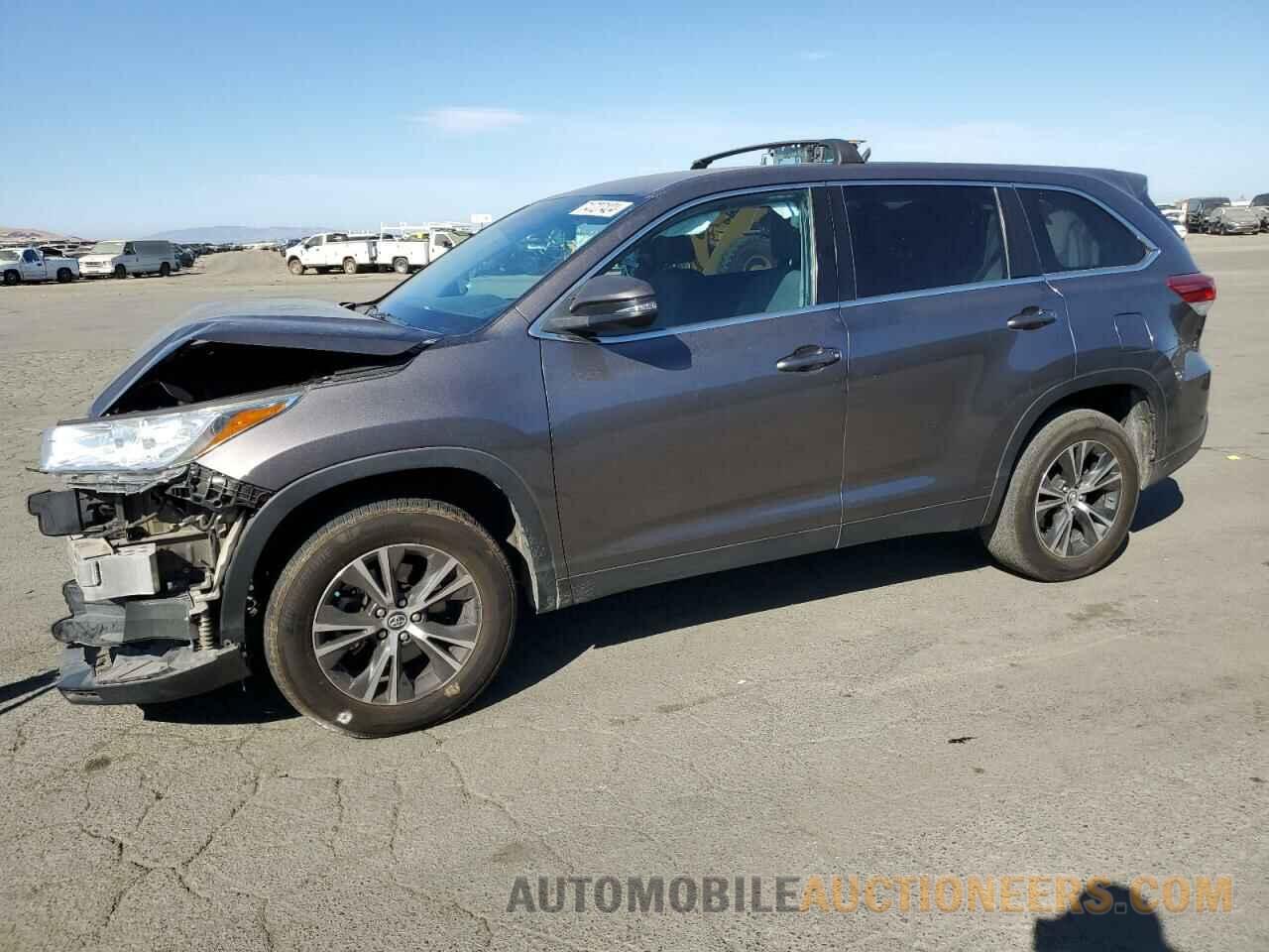 5TDZZRFH9KS303437 TOYOTA HIGHLANDER 2019