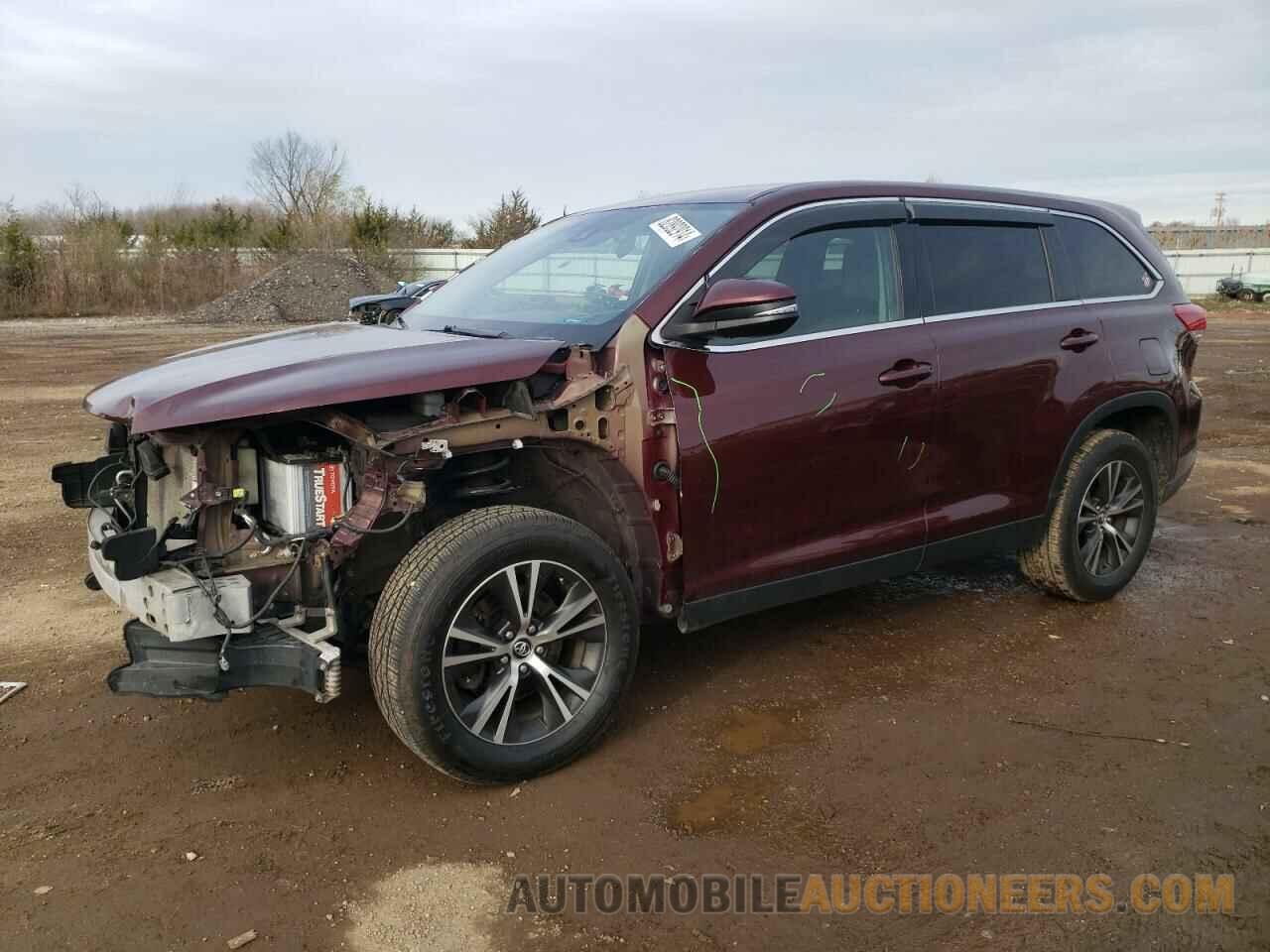 5TDZZRFH9KS304863 TOYOTA HIGHLANDER 2019