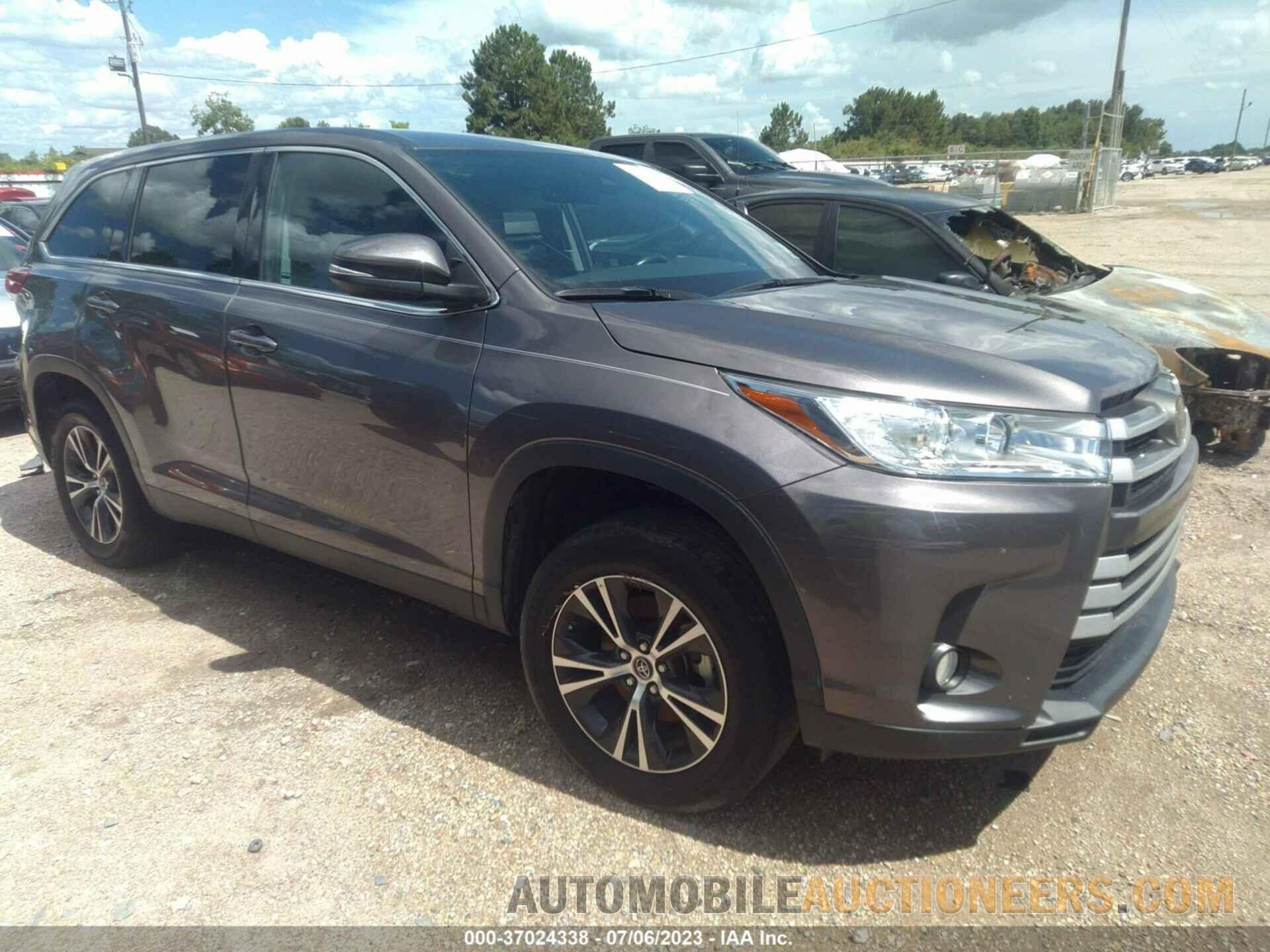 5TDZZRFH9KS316981 TOYOTA HIGHLANDER 2019