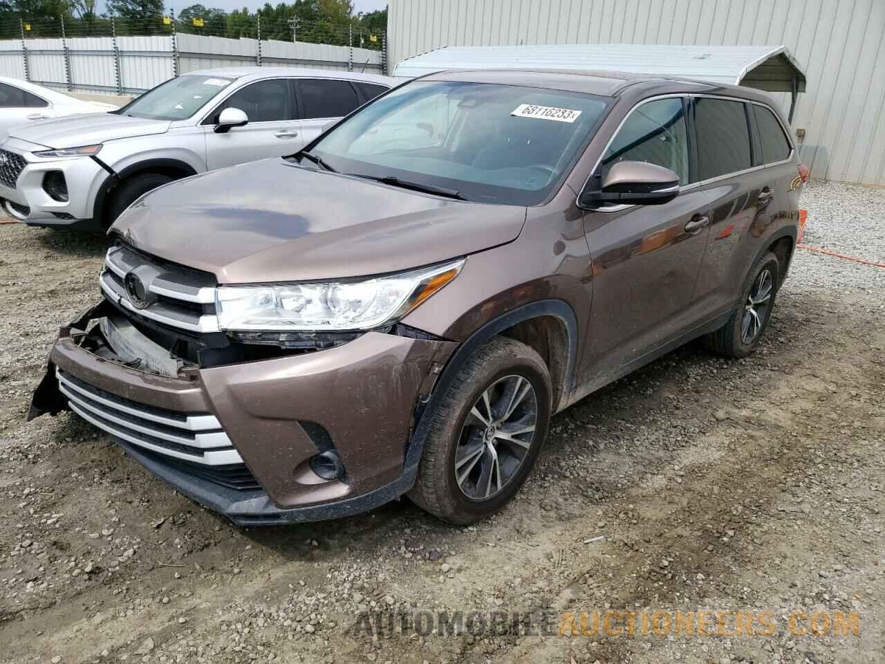 5TDZZRFH9KS323395 TOYOTA HIGHLANDER 2019