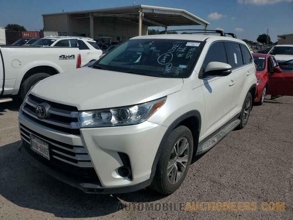 5TDZZRFH9KS327186 Toyota Highlander 2019