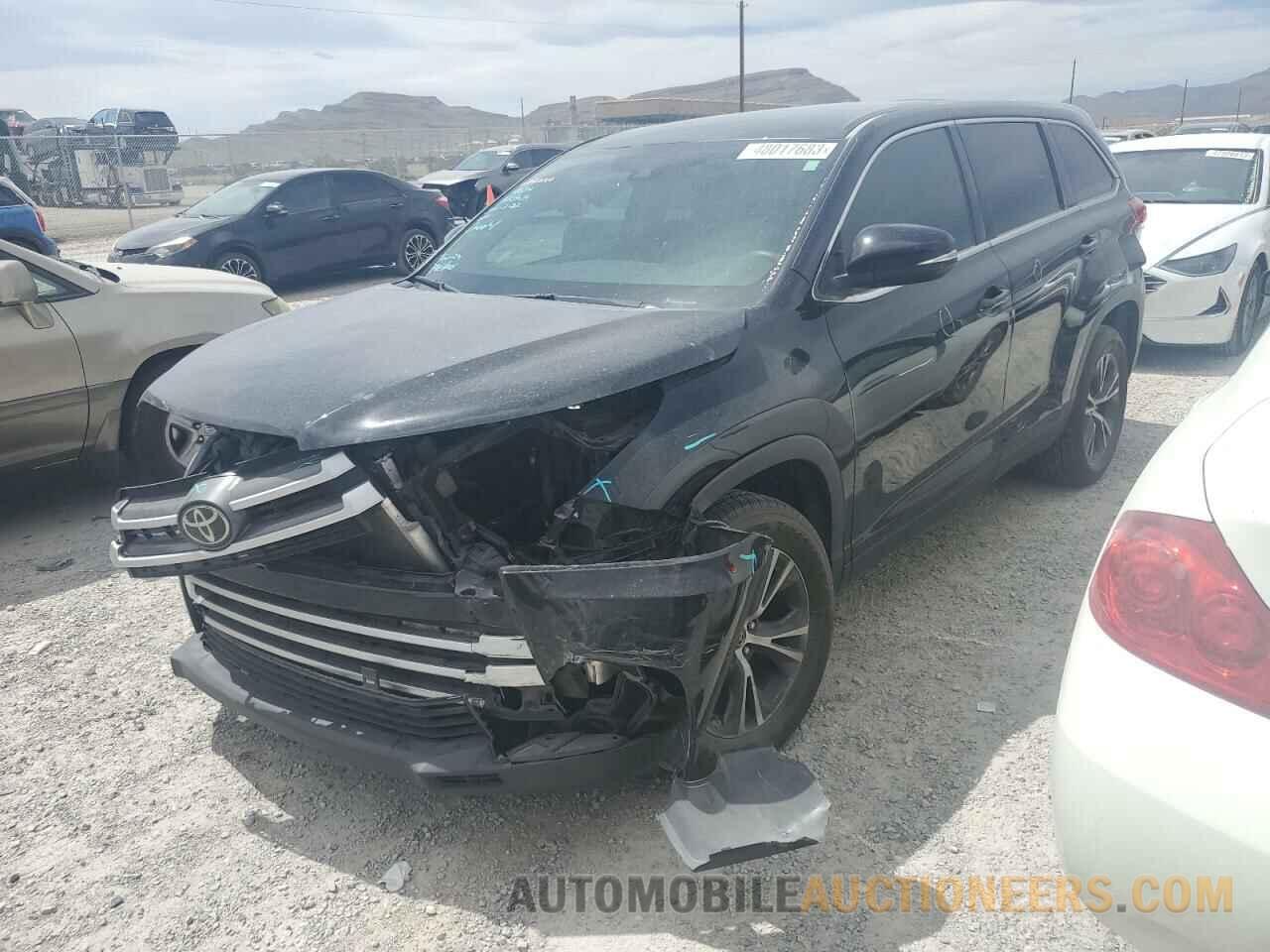 5TDZZRFH9KS327799 TOYOTA HIGHLANDER 2019