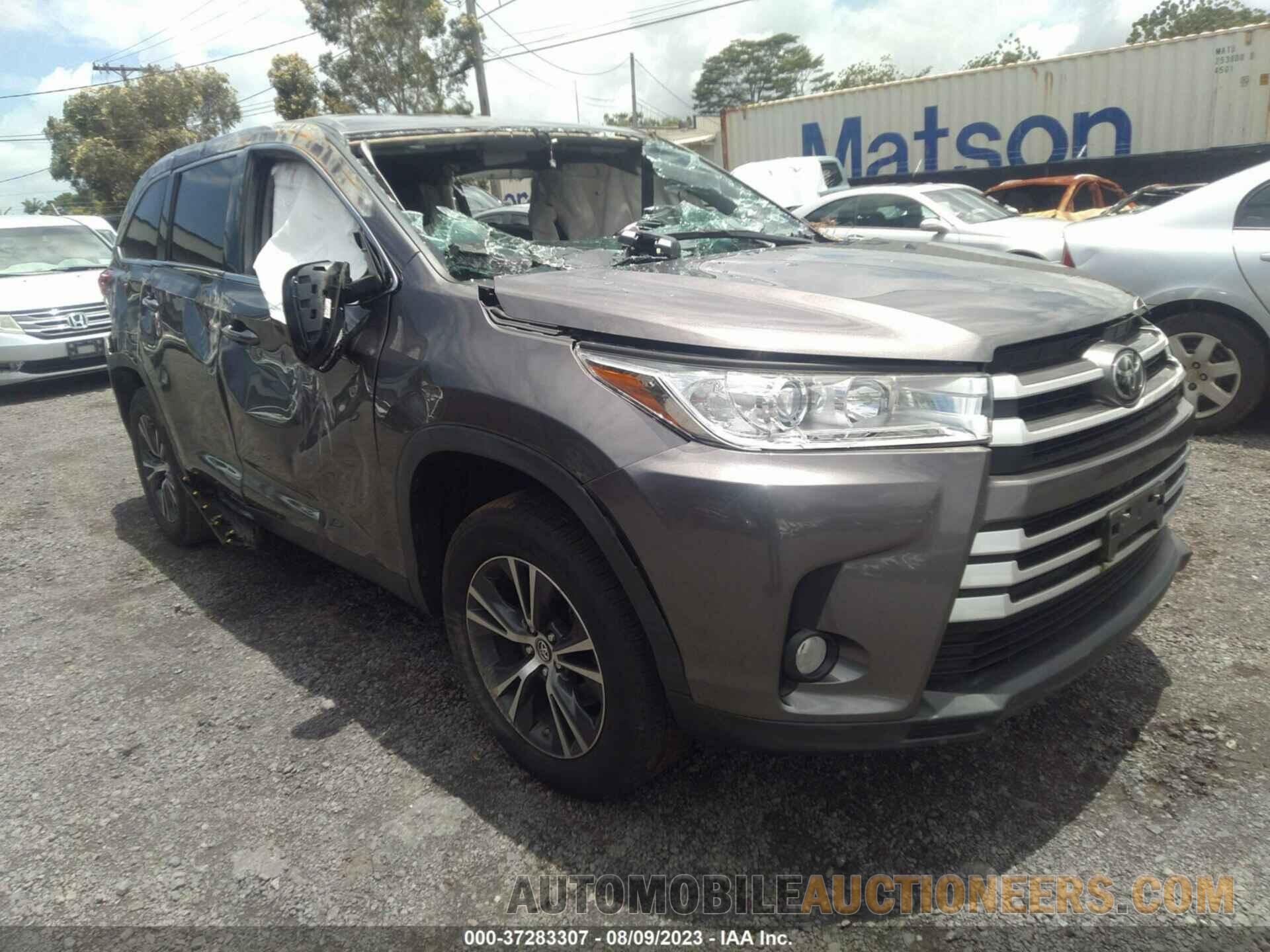 5TDZZRFH9KS329021 TOYOTA HIGHLANDER 2019