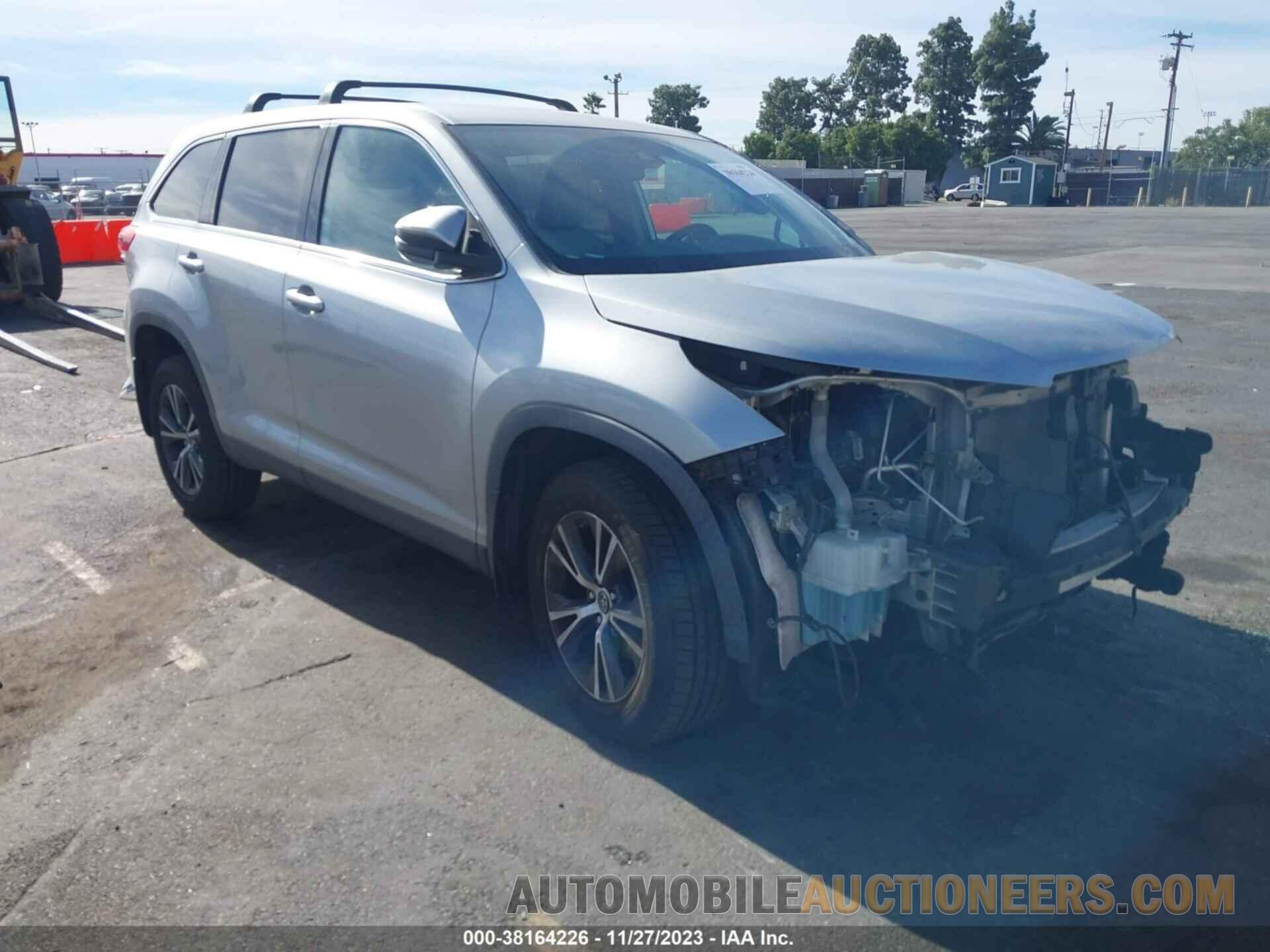 5TDZZRFH9KS332064 TOYOTA HIGHLANDER 2019