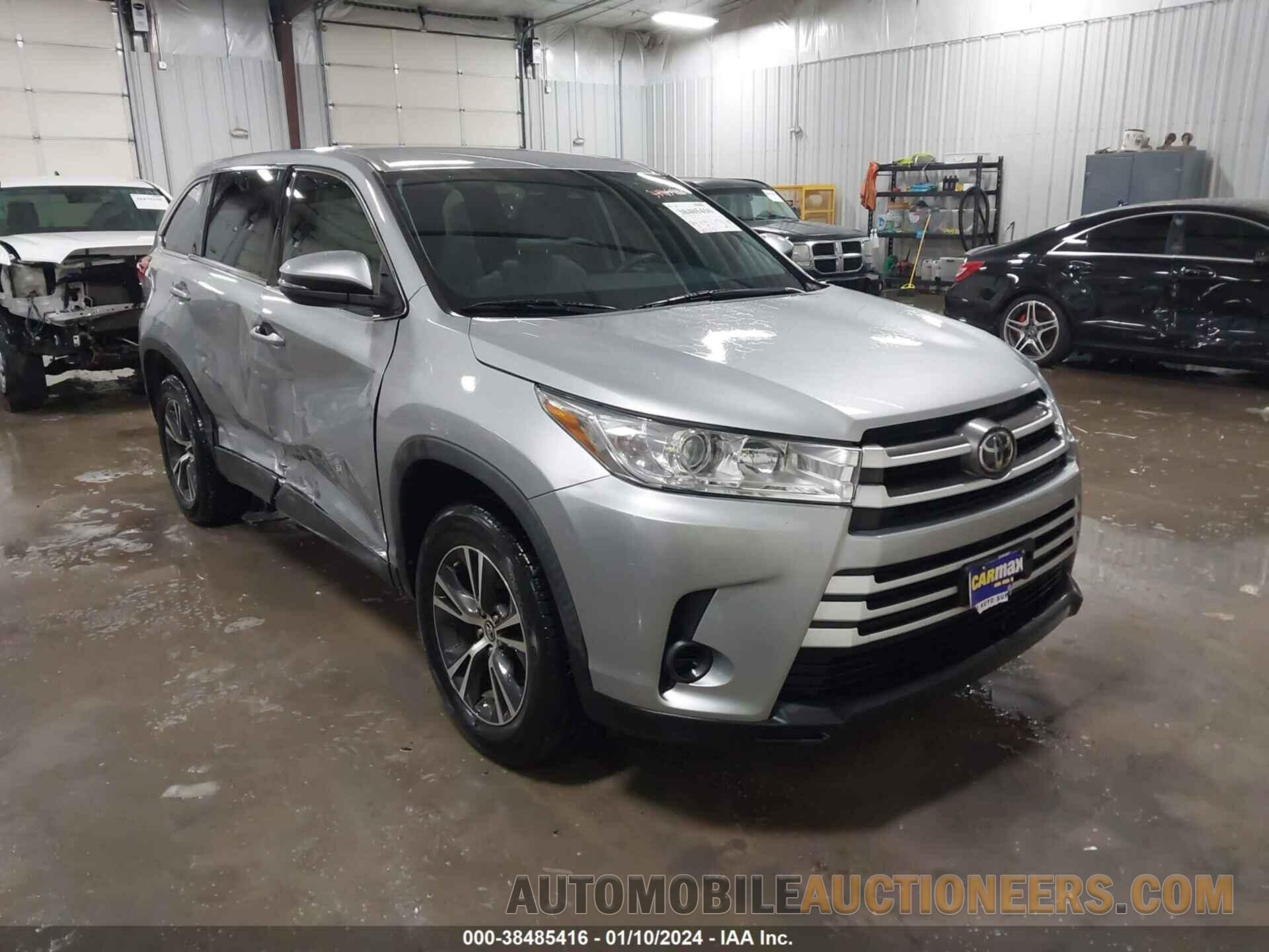 5TDZZRFH9KS337863 TOYOTA HIGHLANDER 2019