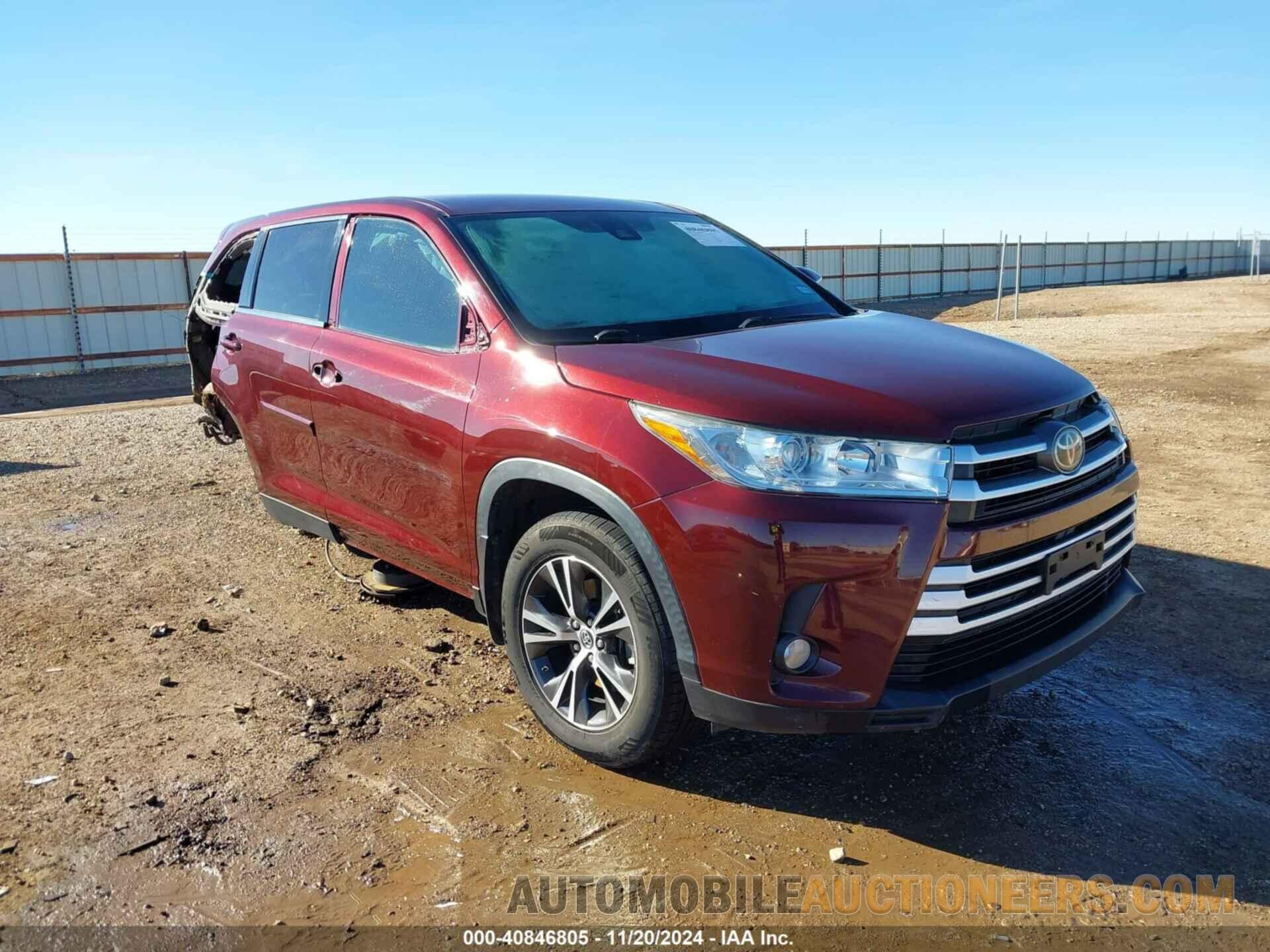 5TDZZRFH9KS342786 TOYOTA HIGHLANDER 2019