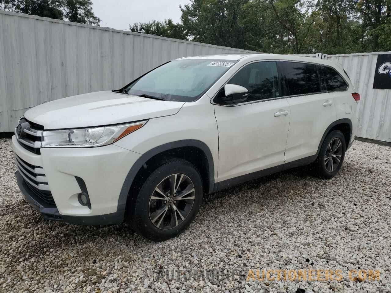 5TDZZRFH9KS349768 TOYOTA HIGHLANDER 2019