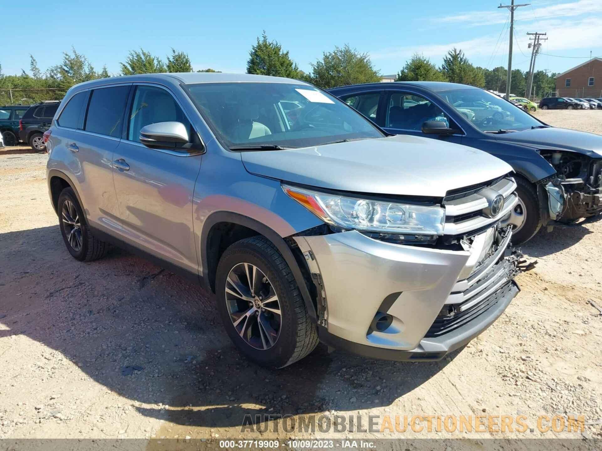 5TDZZRFH9KS368028 TOYOTA HIGHLANDER 2019