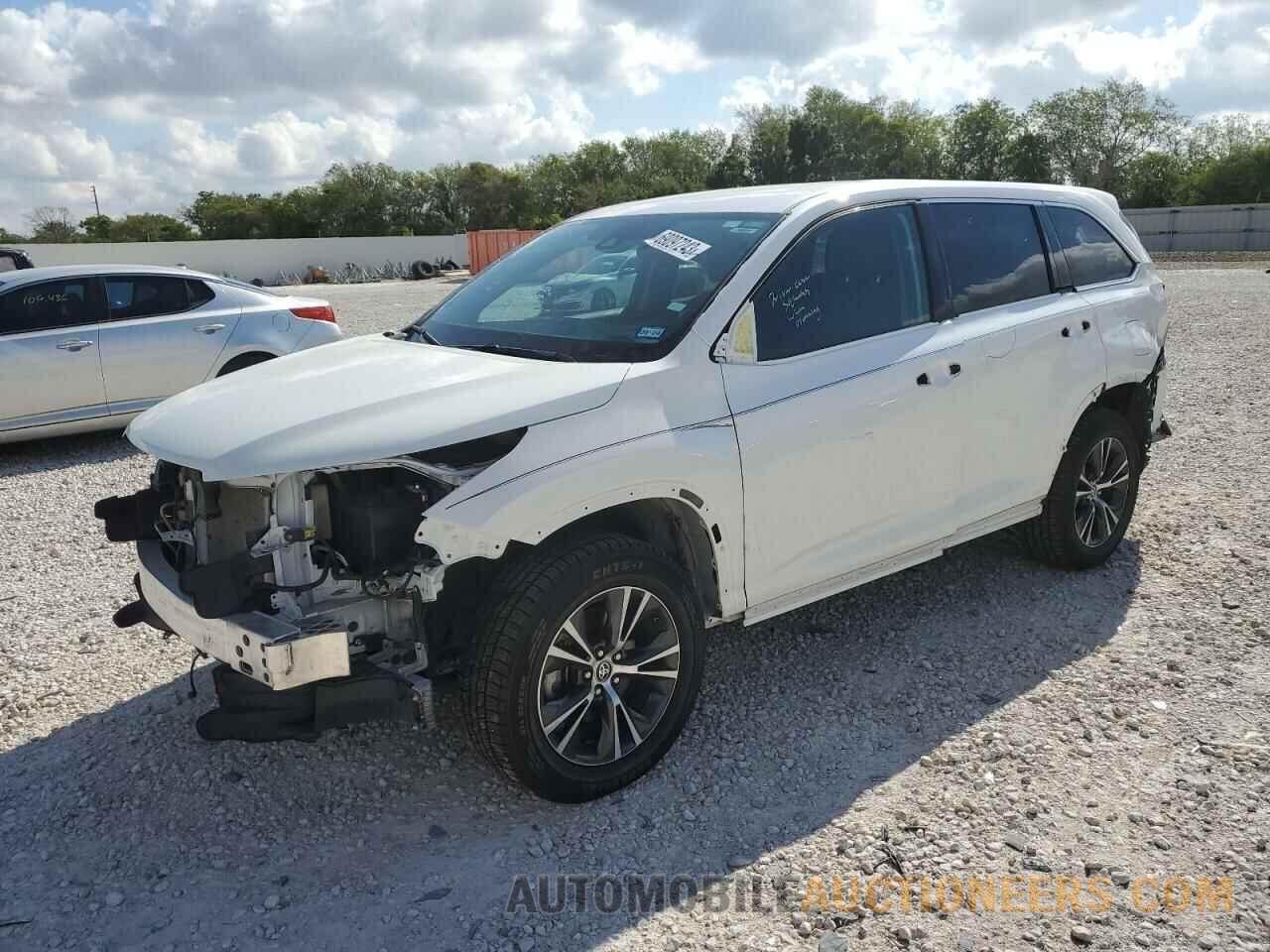 5TDZZRFH9KS369177 TOYOTA HIGHLANDER 2019