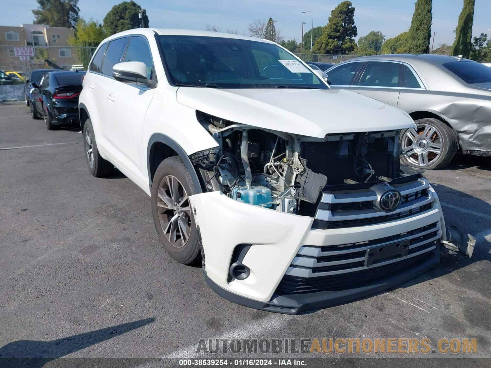 5TDZZRFHXHS207602 TOYOTA HIGHLANDER 2017