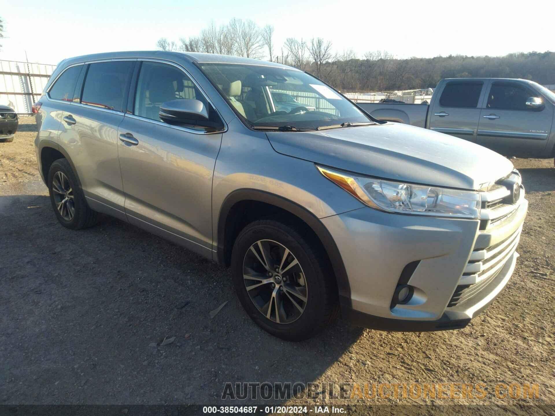 5TDZZRFHXJS236524 TOYOTA HIGHLANDER 2018