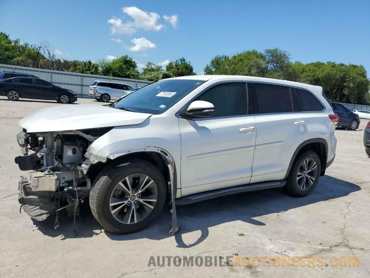 5TDZZRFHXJS249287 TOYOTA HIGHLANDER 2018