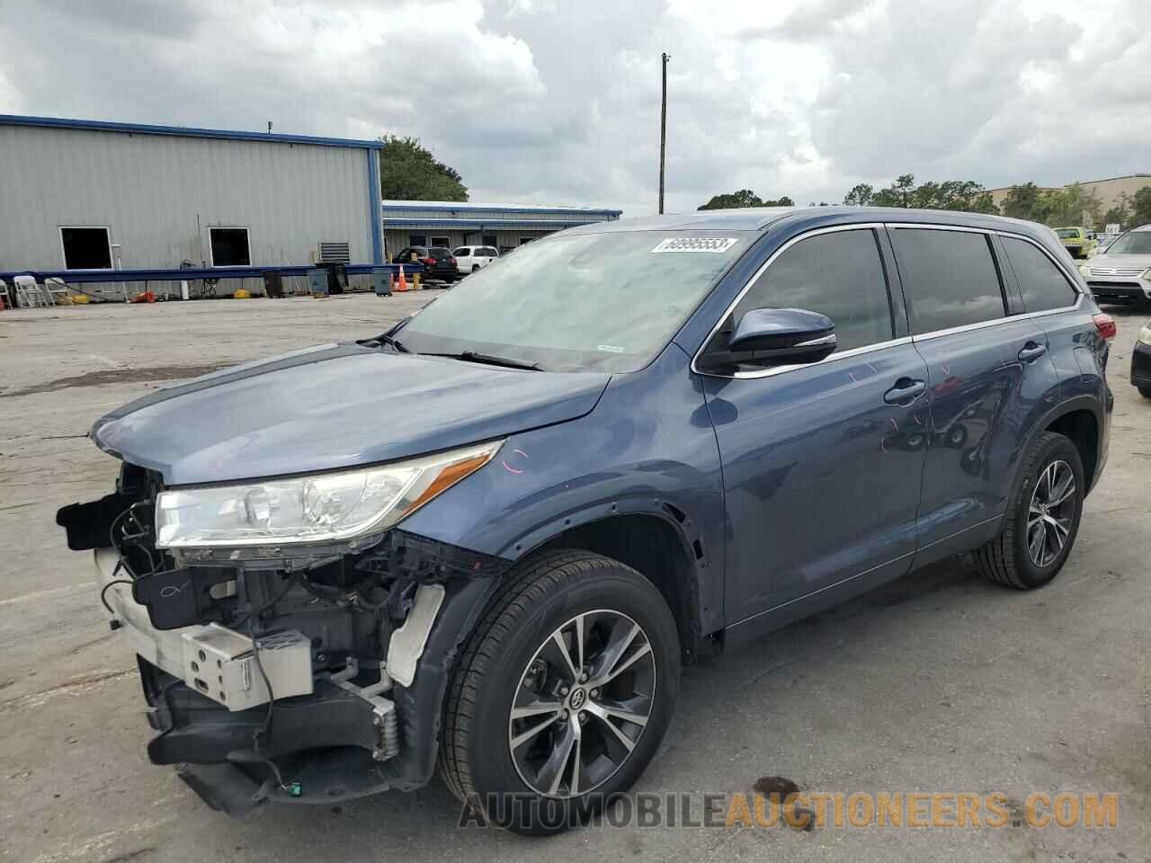 5TDZZRFHXJS258801 TOYOTA HIGHLANDER 2018