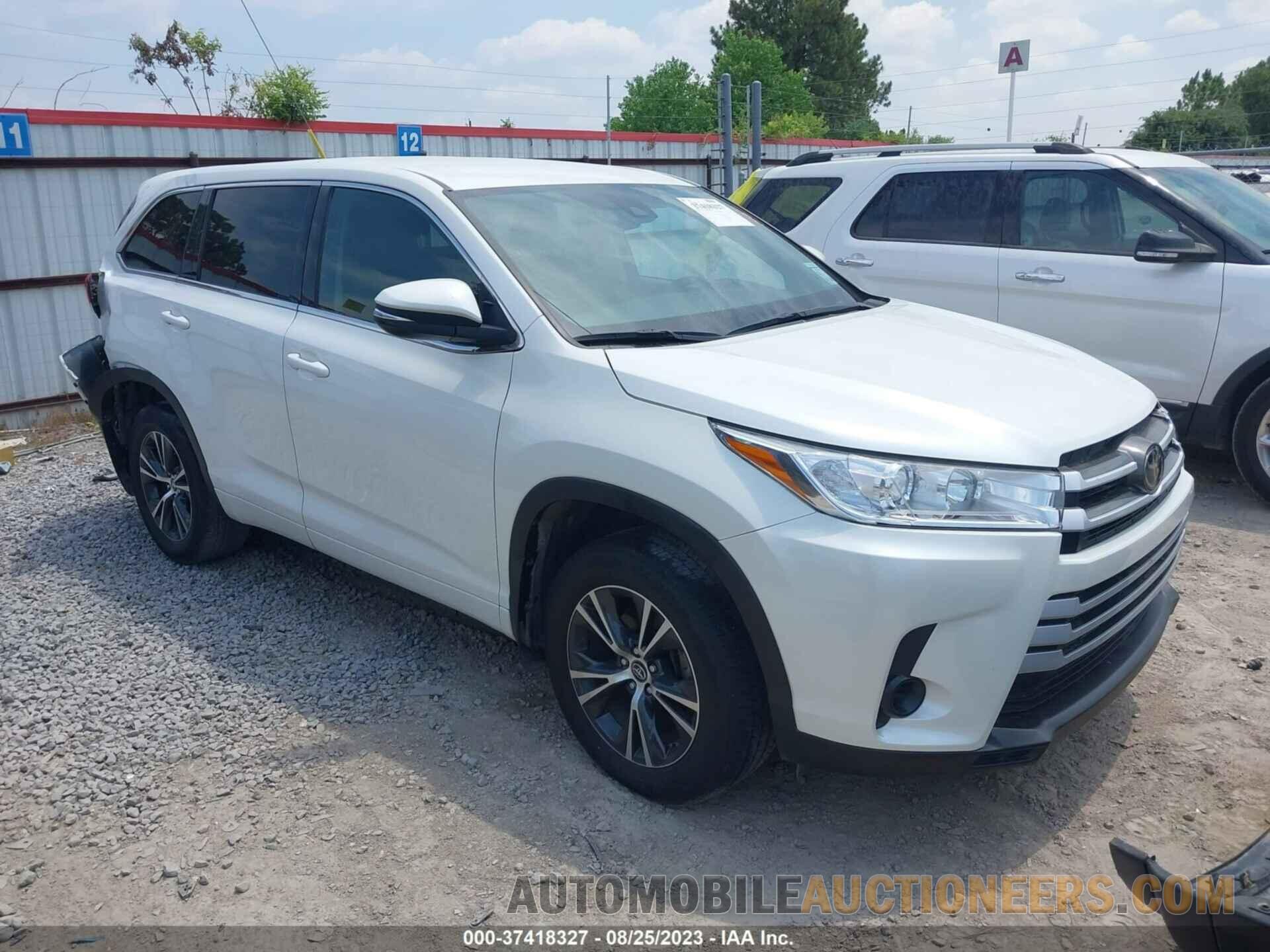 5TDZZRFHXJS270320 TOYOTA HIGHLANDER 2018