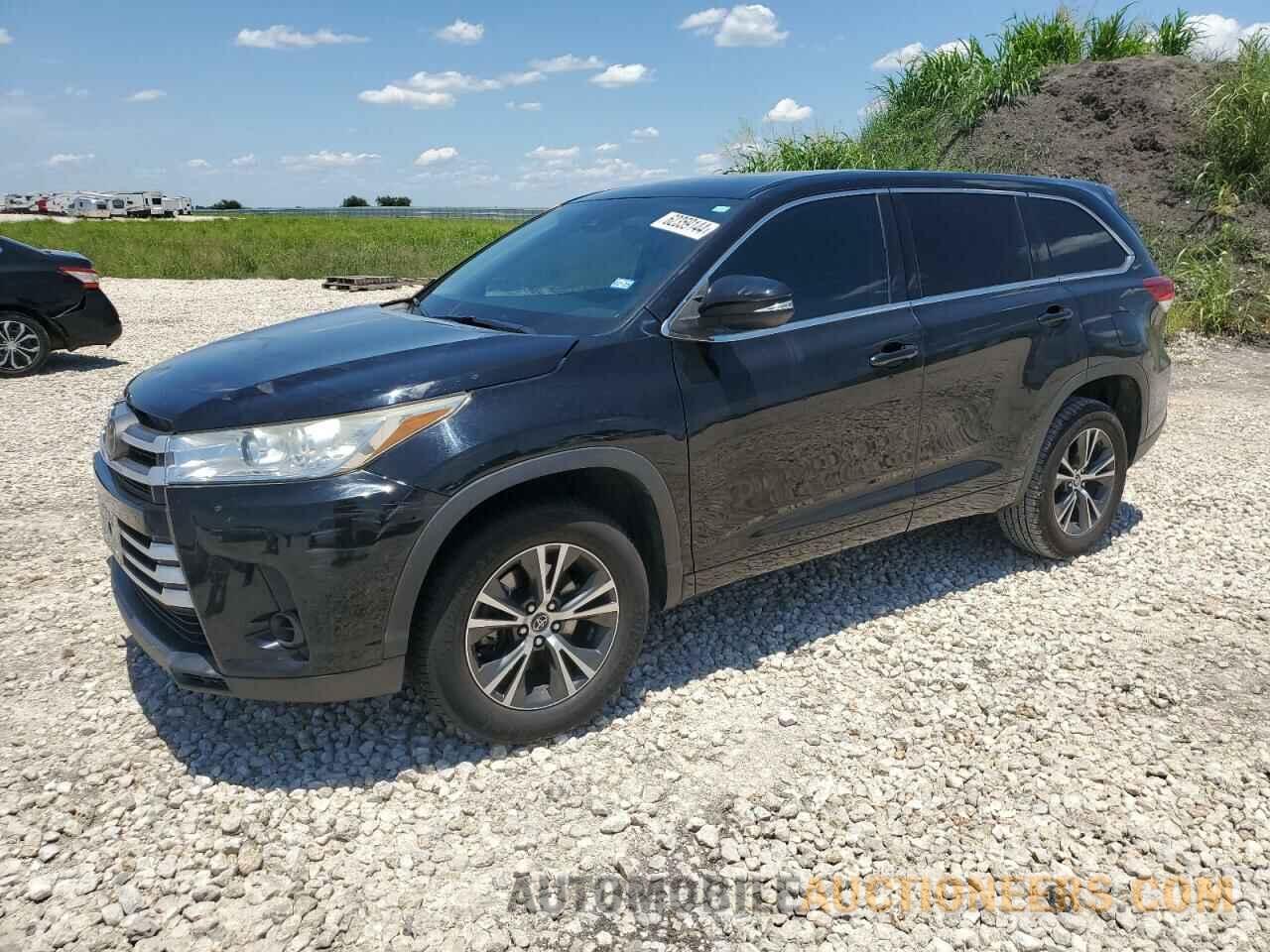 5TDZZRFHXJS272861 TOYOTA HIGHLANDER 2018