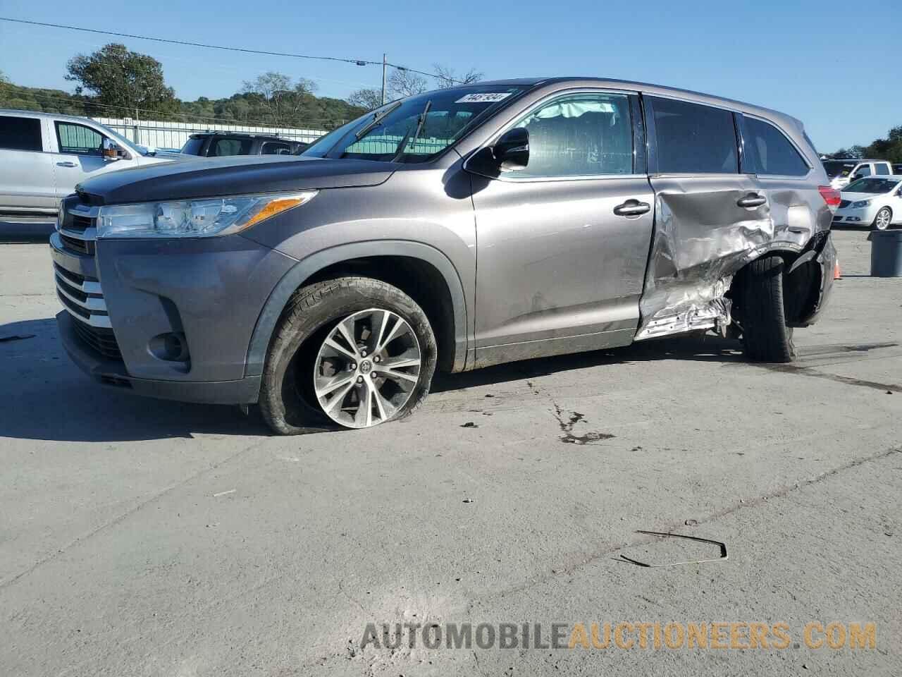 5TDZZRFHXKS319100 TOYOTA HIGHLANDER 2019