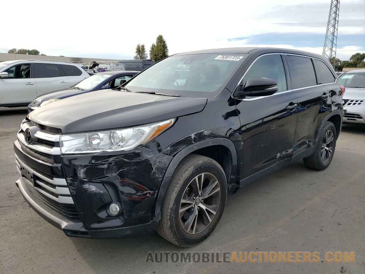 5TDZZRFHXKS344806 TOYOTA HIGHLANDER 2019