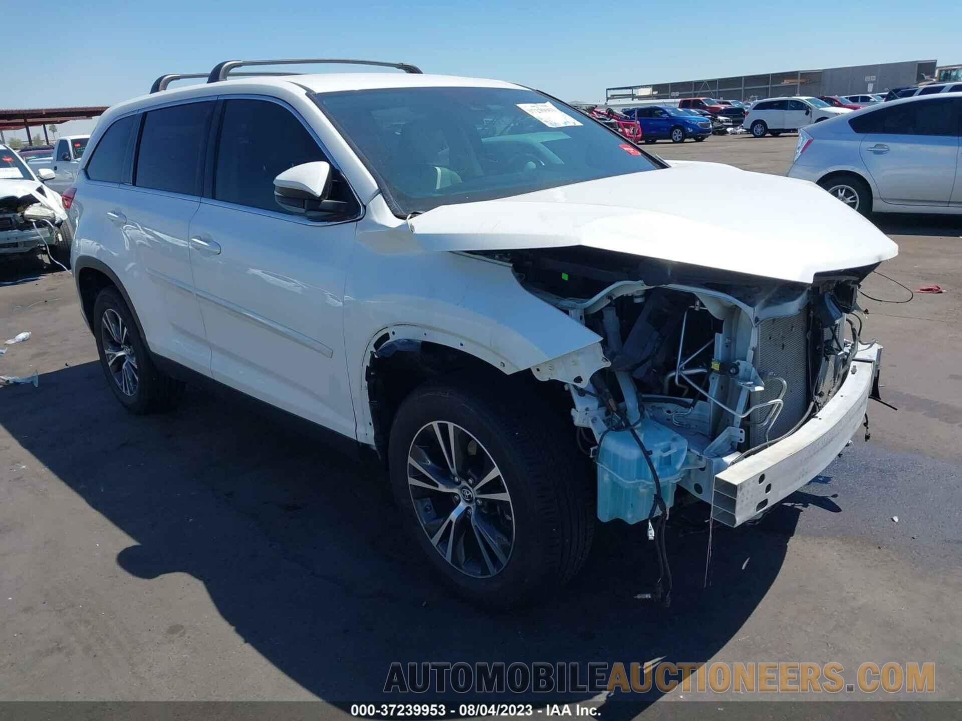 5TDZZRFHXKS354218 TOYOTA HIGHLANDER 2019