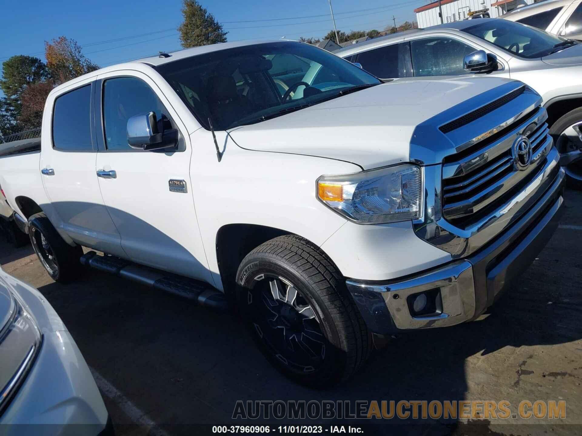 5TFAW5F12GX509539 TOYOTA TUNDRA 4WD TRUCK 2016