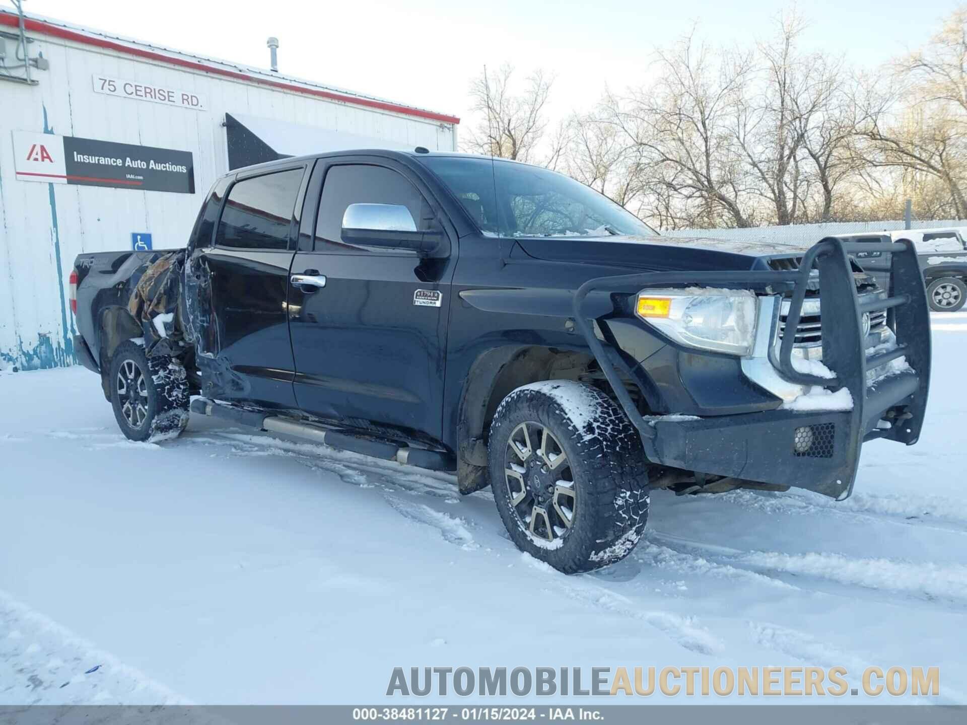 5TFAY5F10HX664022 TOYOTA TUNDRA 2017