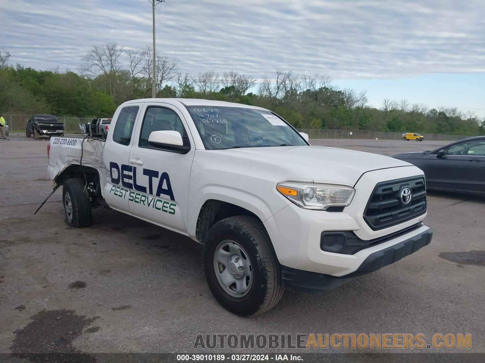 5TFRX5GN5GX067938 TOYOTA TACOMA 2016