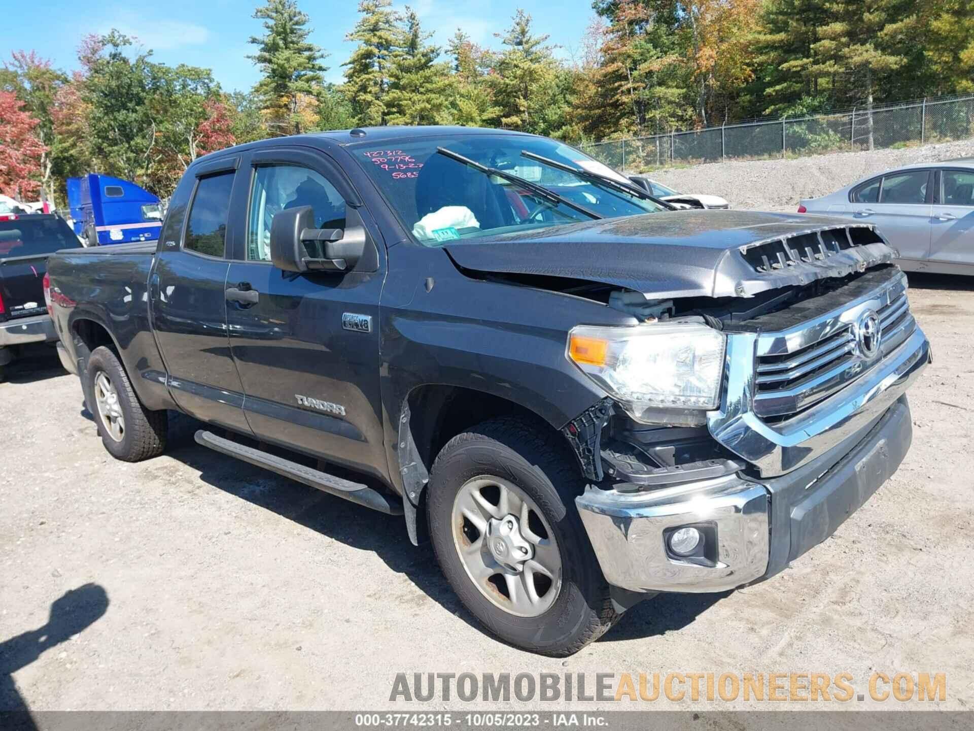 5TFUY5F12GX507796 TOYOTA TUNDRA 4WD TRUCK 2016