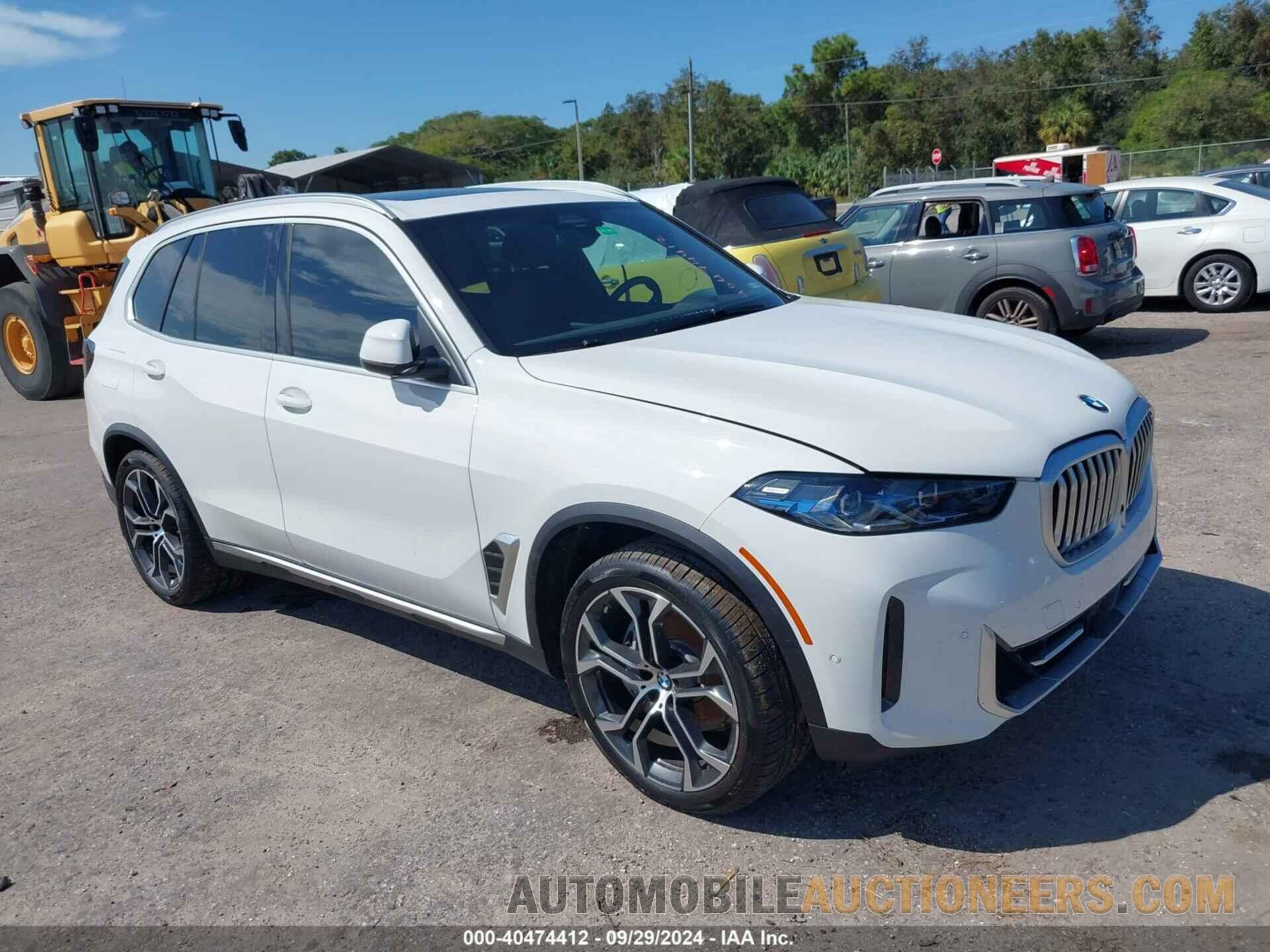 5UX13EU06S9W78753 BMW X5 2025