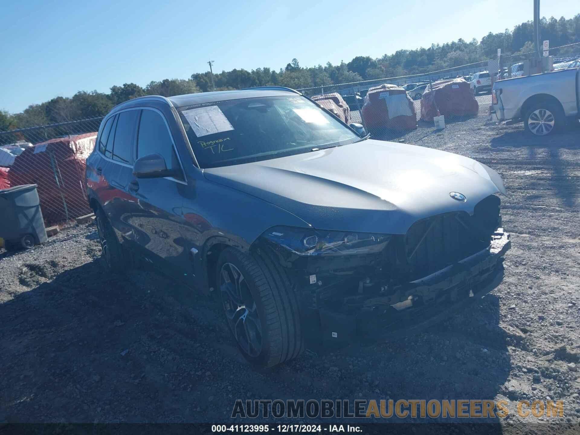 5UX13EU09R9S32851 BMW X5 2024