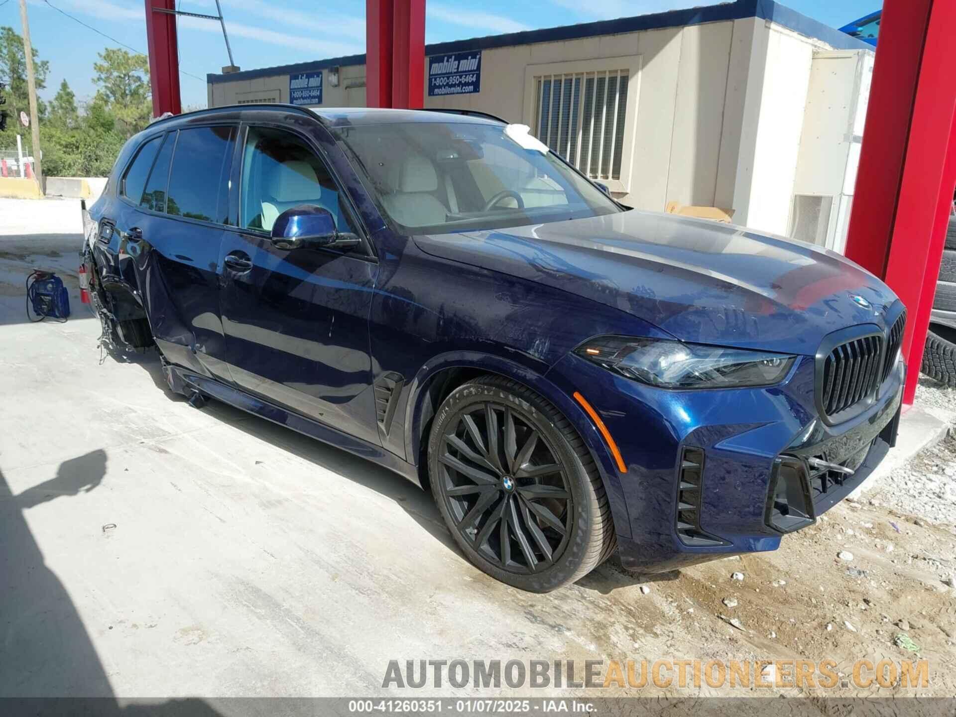 5UX23EU06R9U56258 BMW X5 2024