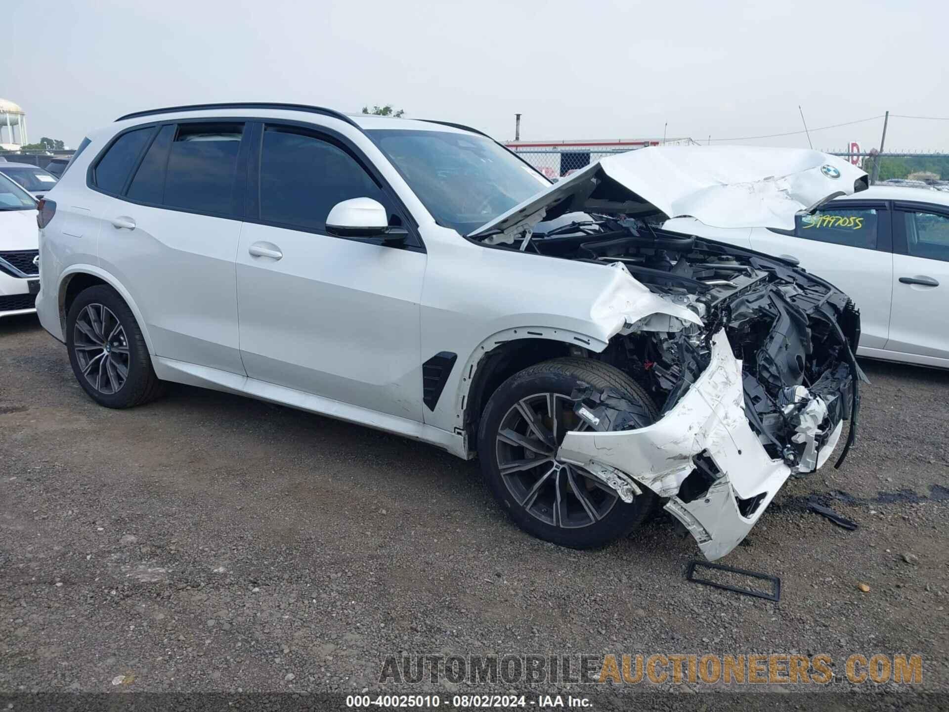 5UX23EU07S9W27931 BMW X5 2025