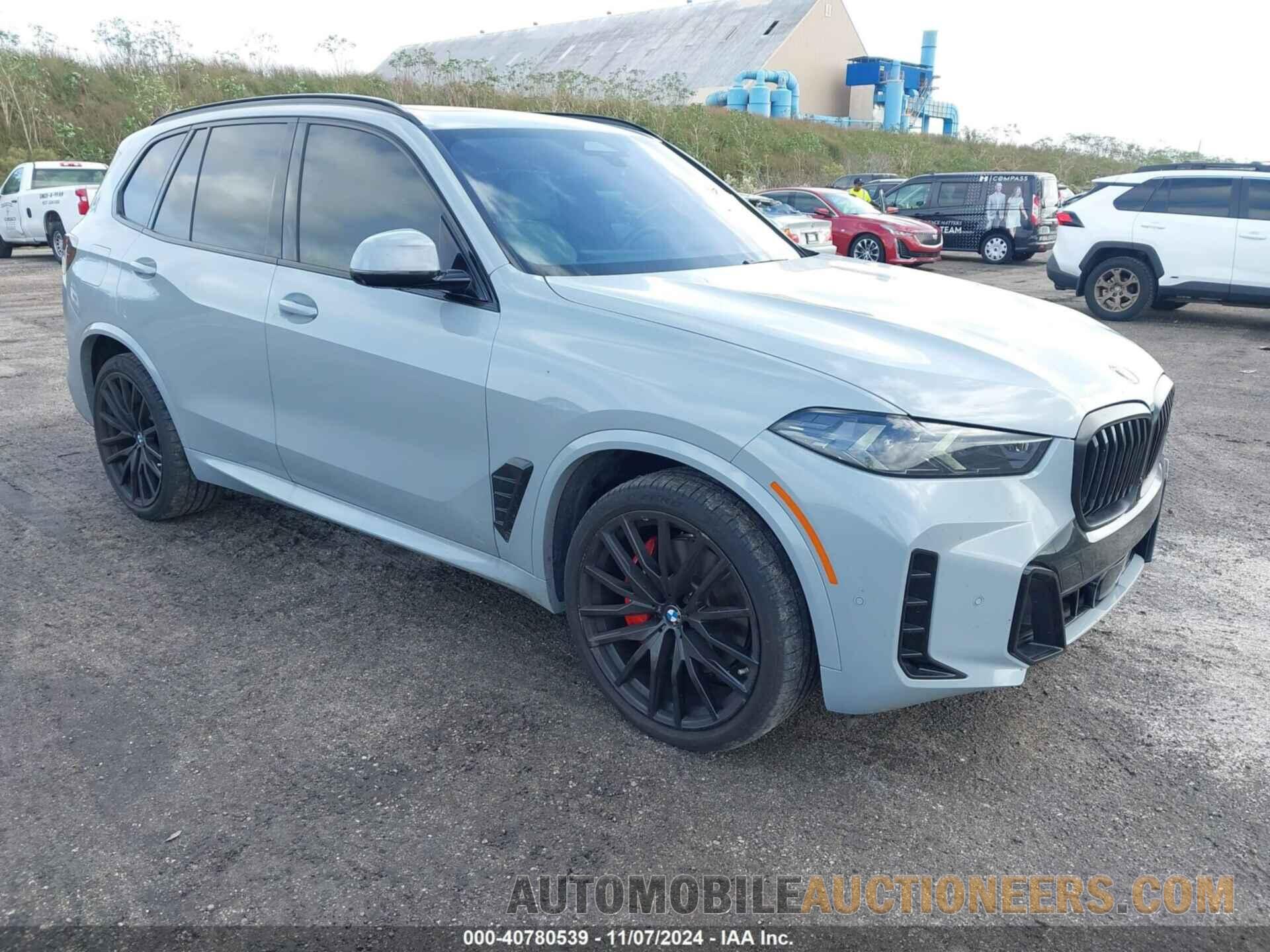 5UX23EU08R9T50121 BMW X5 2024