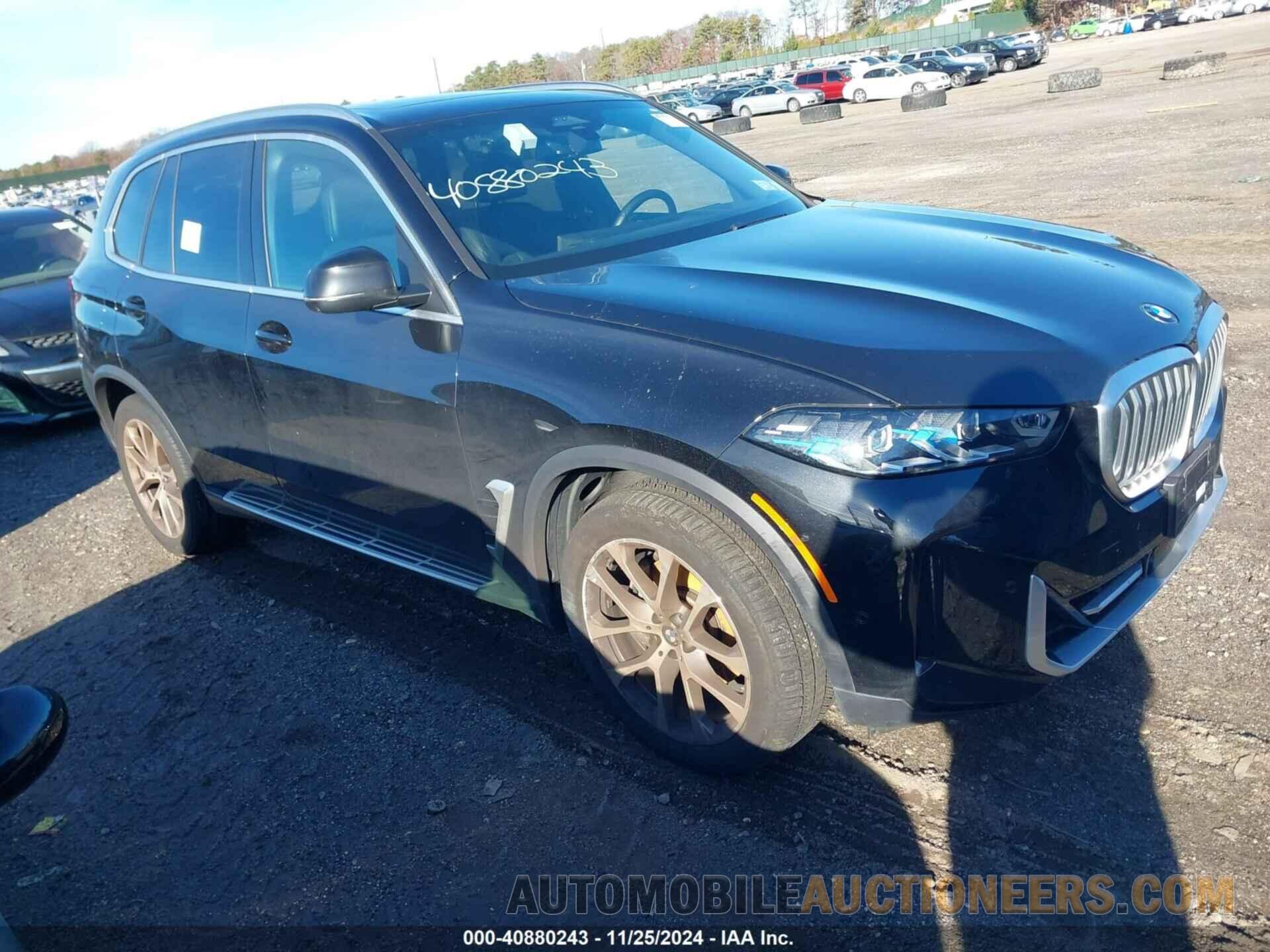 5UX23EU08R9U70419 BMW X5 2024