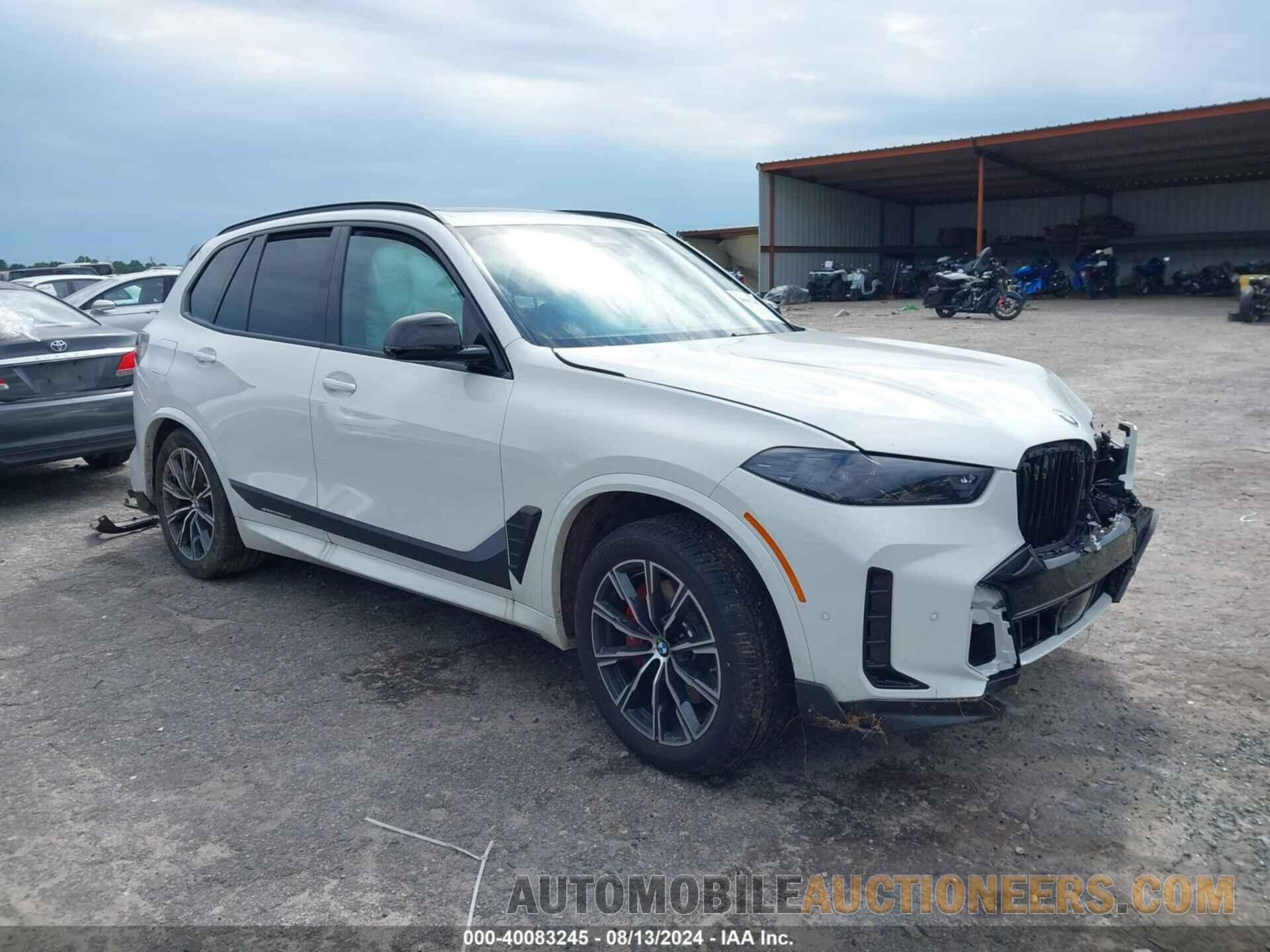 5UX23EU0XS9X25254 BMW X5 2025