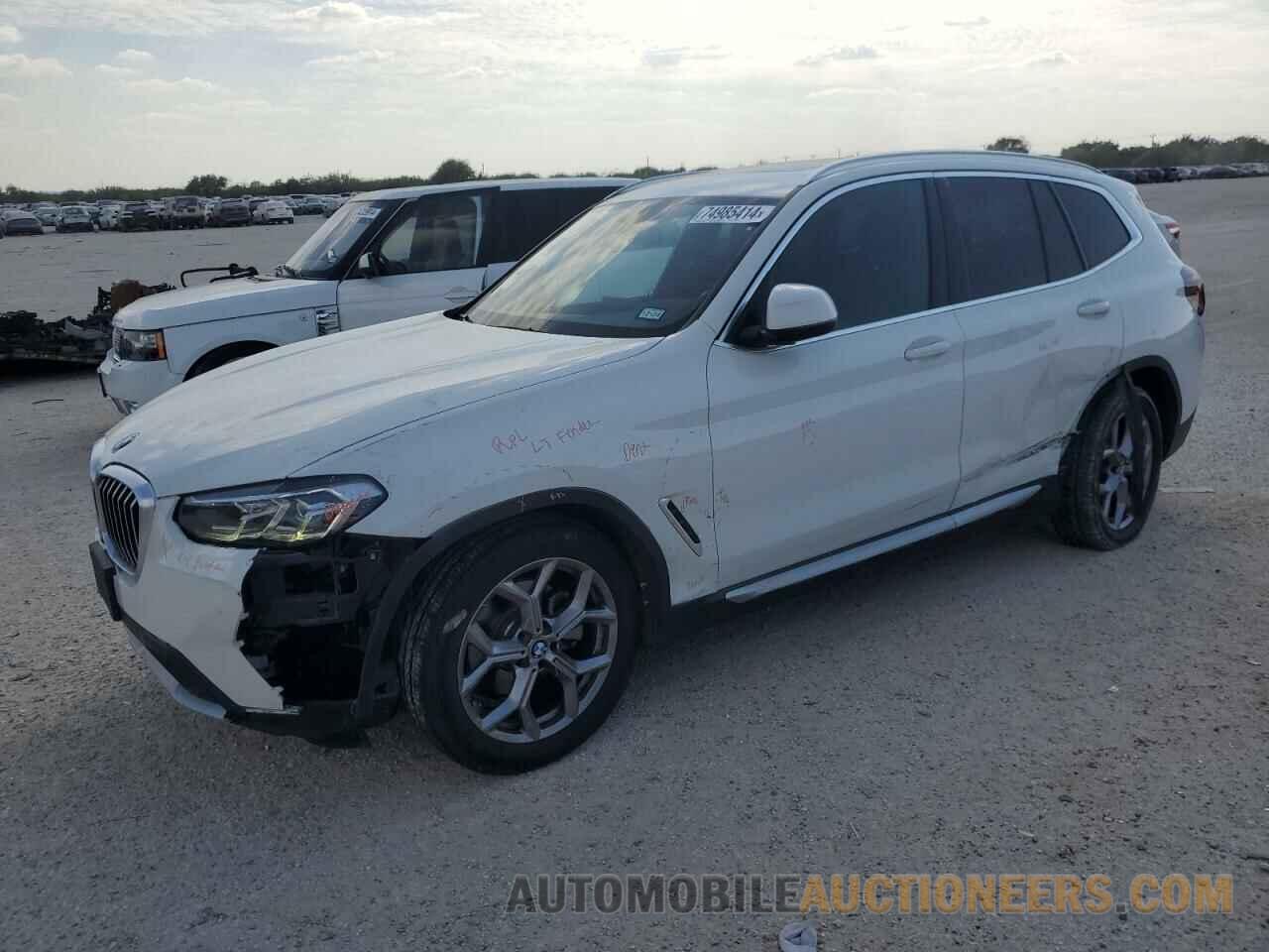 5UX43DP00N9K80199 BMW X3 2022