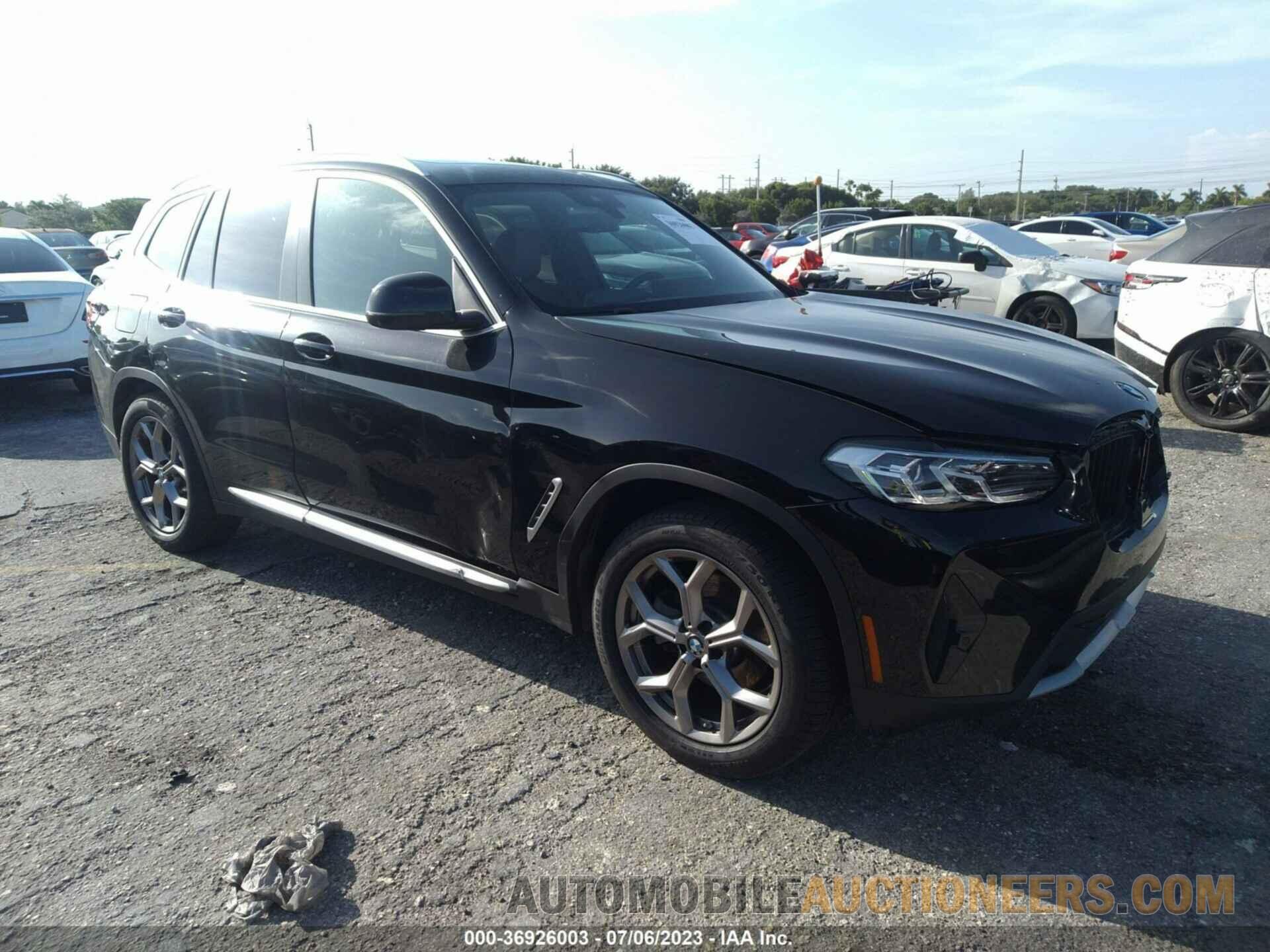 5UX43DP00P9P61542 BMW X3 2023