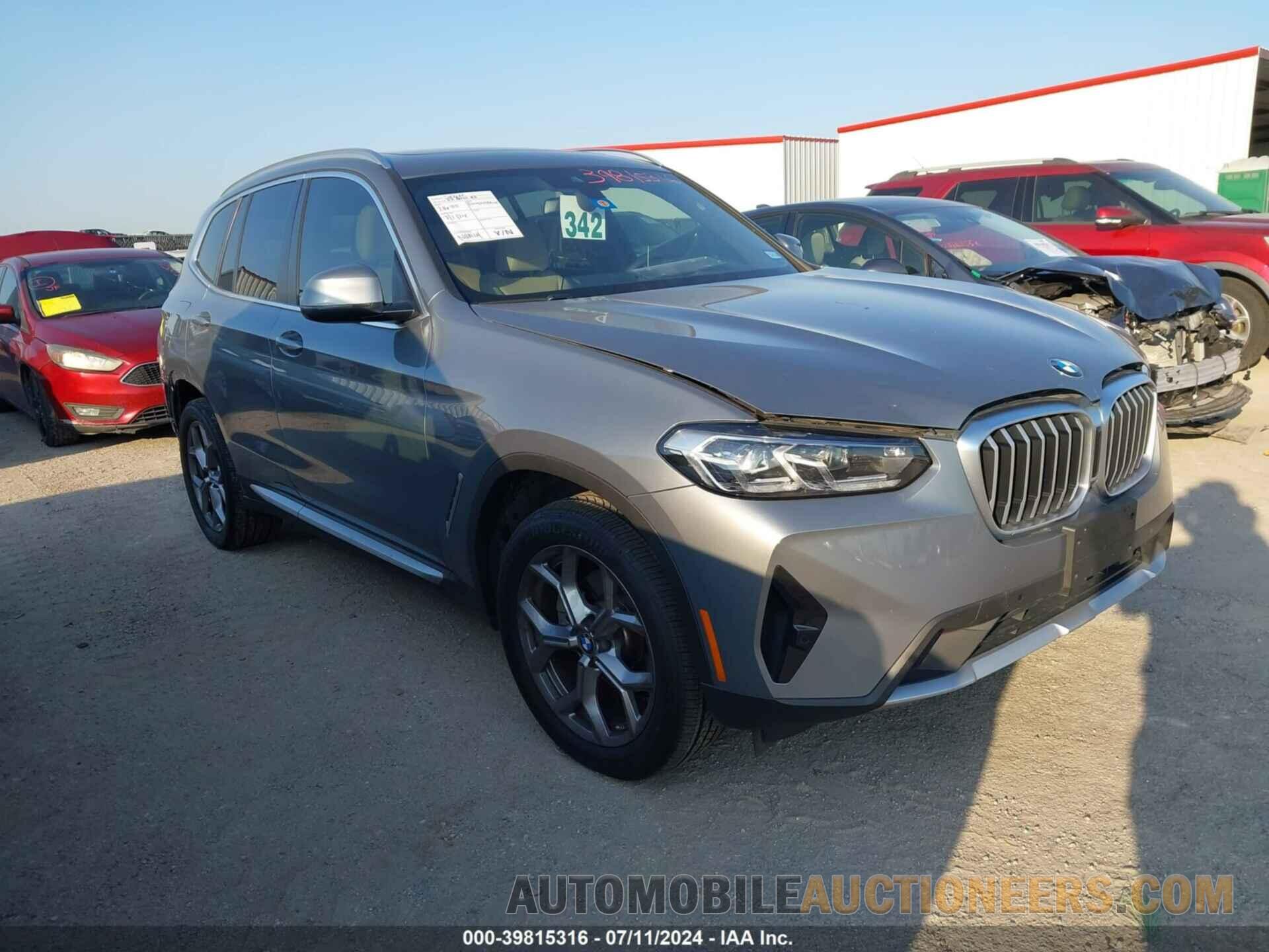 5UX43DP00P9P91205 BMW X3 2023