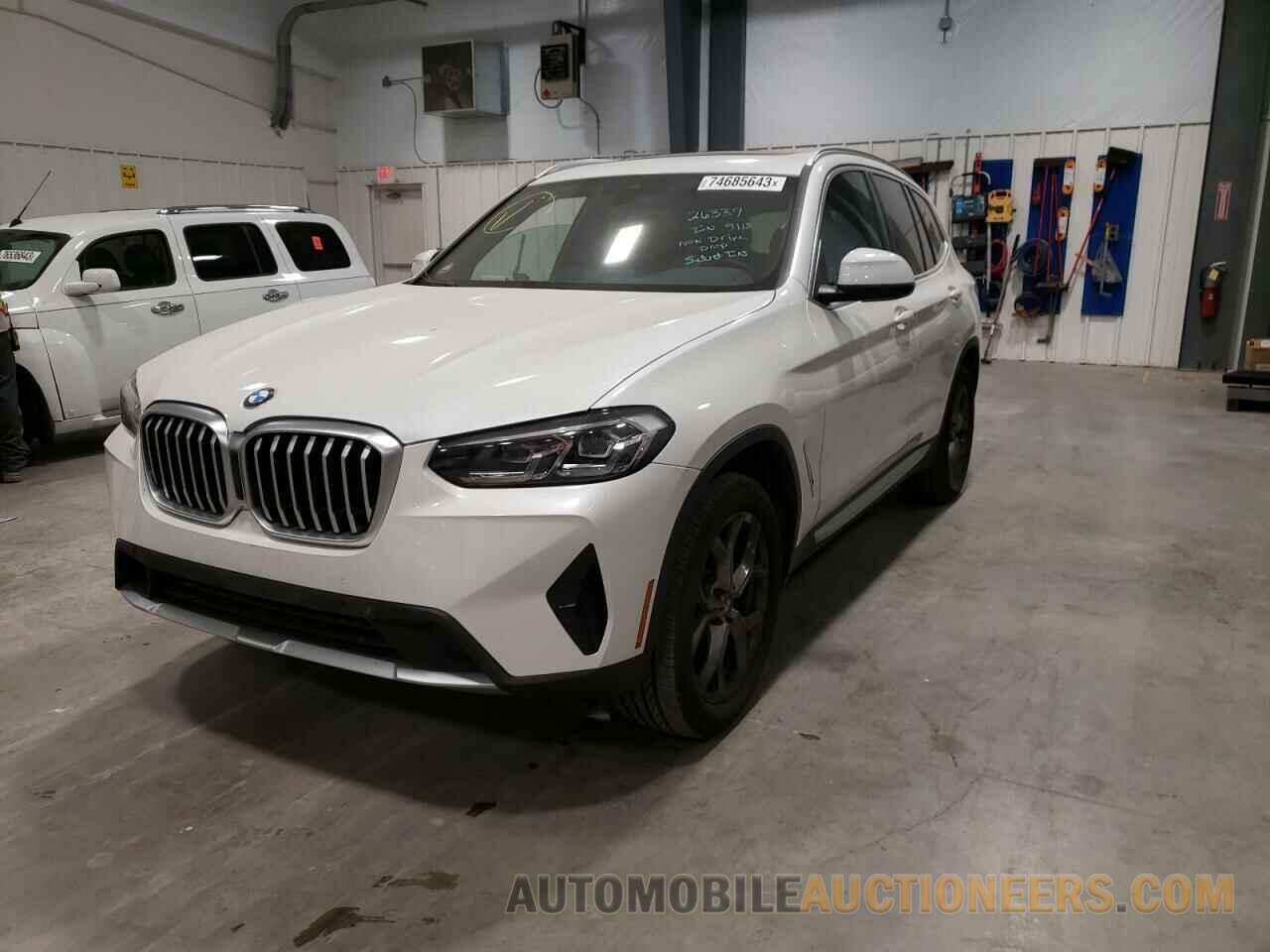 5UX43DP01N9N15712 BMW X3 2022