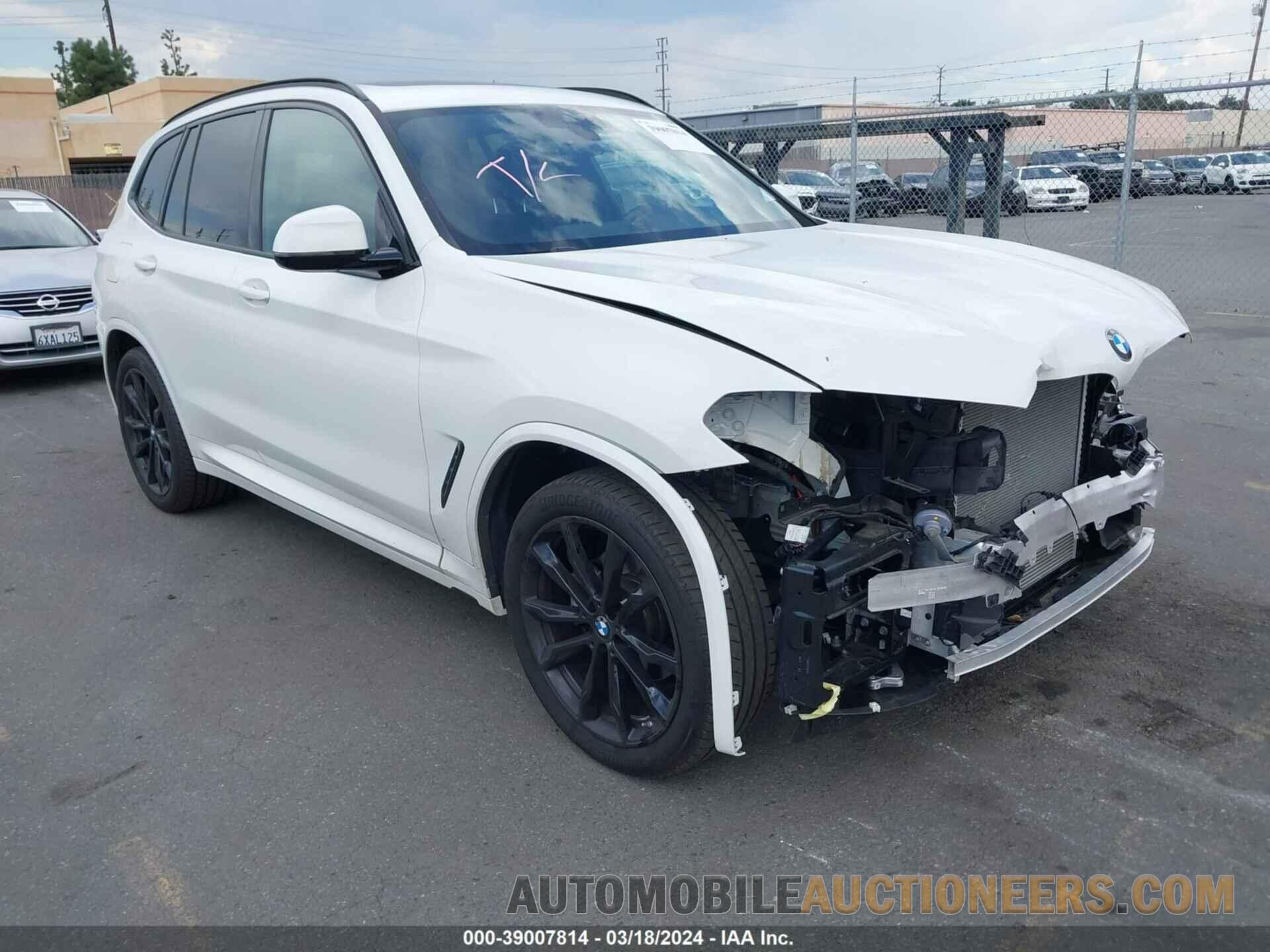 5UX43DP01P9R72636 BMW X3 2023