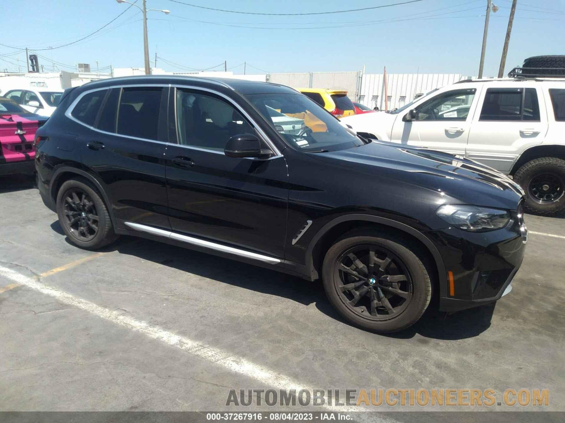 5UX43DP02N9J37111 BMW X3 2022