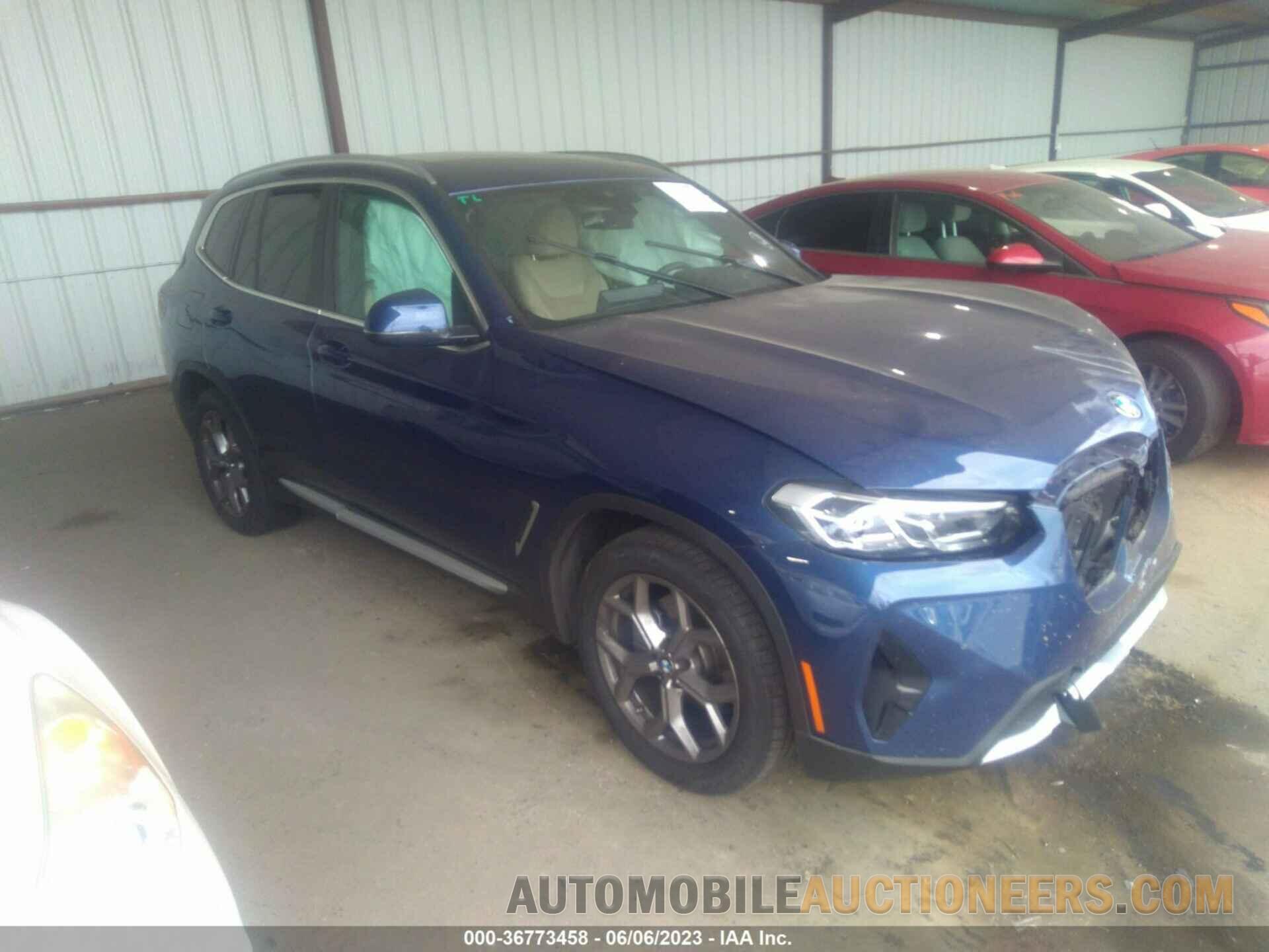 5UX43DP02N9K14544 BMW X3 2022