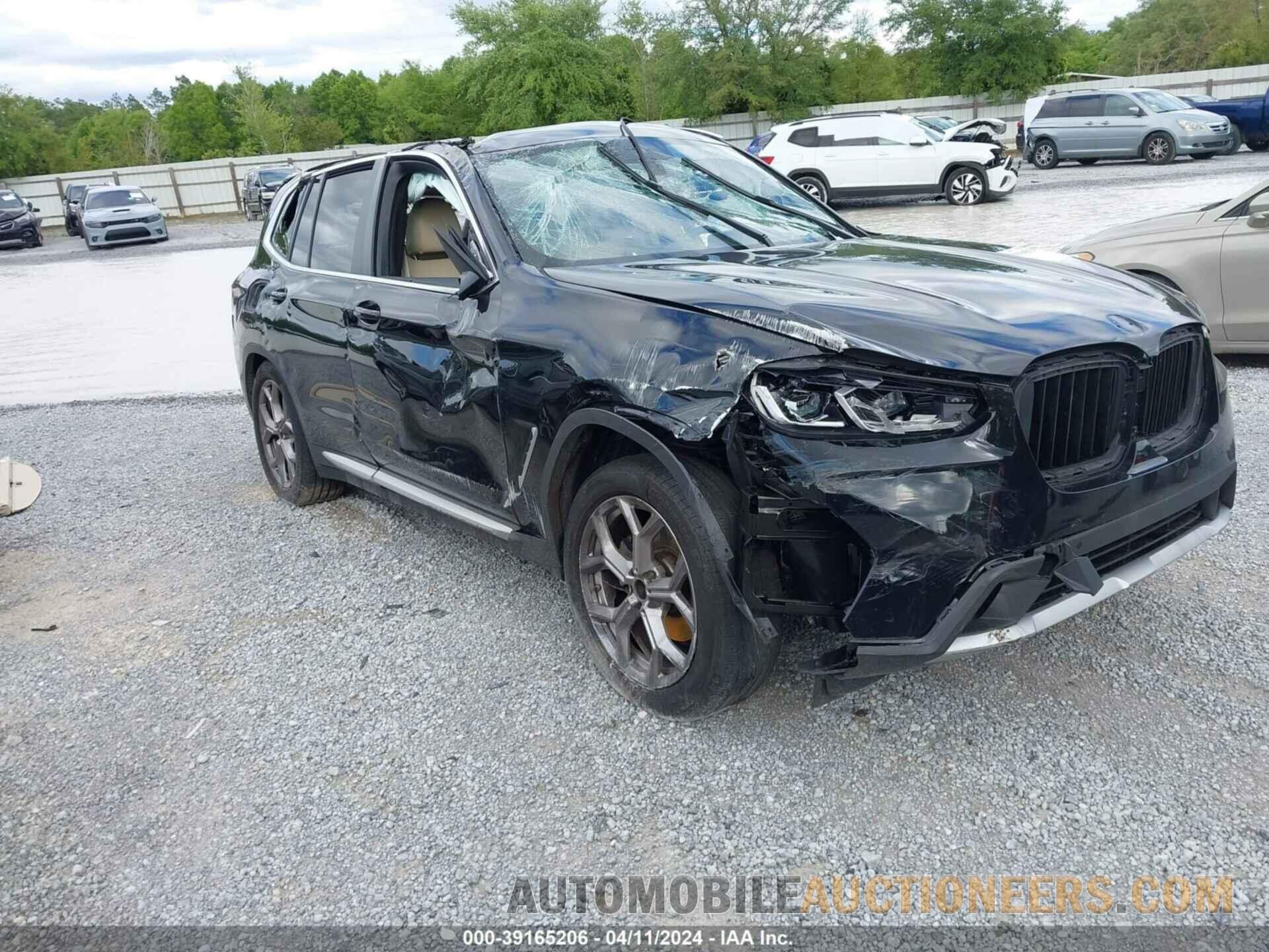 5UX43DP02N9K71696 BMW X3 2022