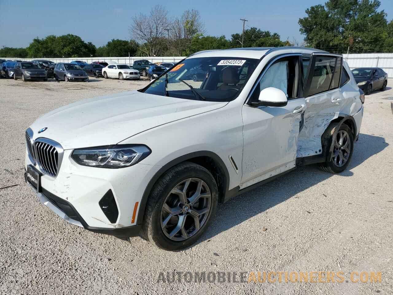 5UX43DP02N9K82617 BMW X3 2022