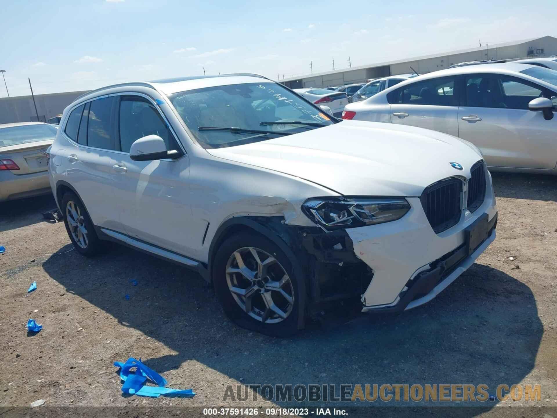 5UX43DP02N9L27426 BMW X3 2022