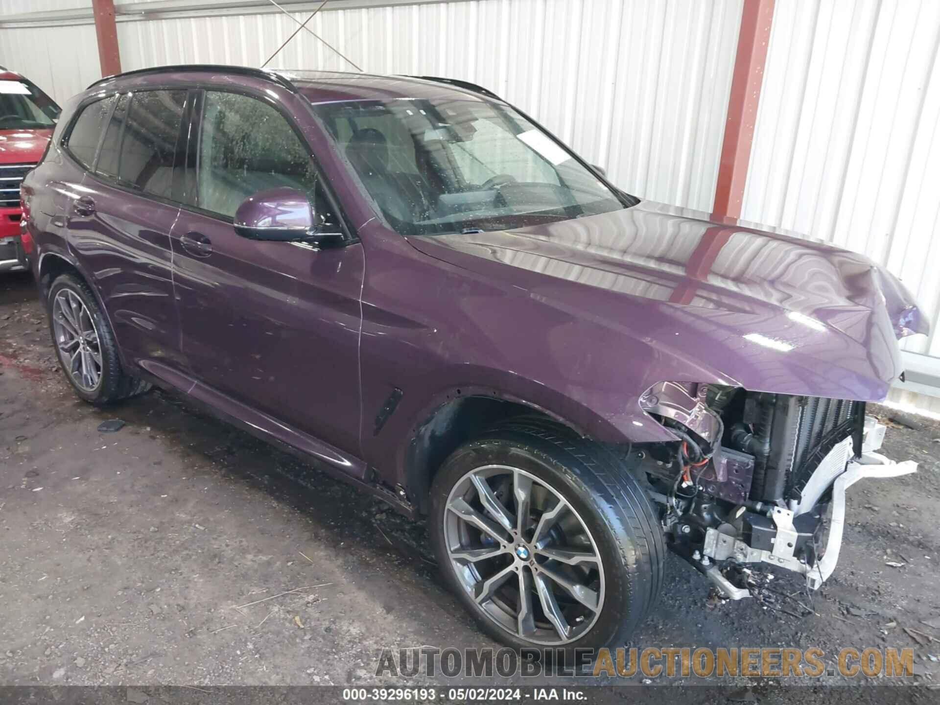 5UX43DP02N9M32449 BMW X3 2022