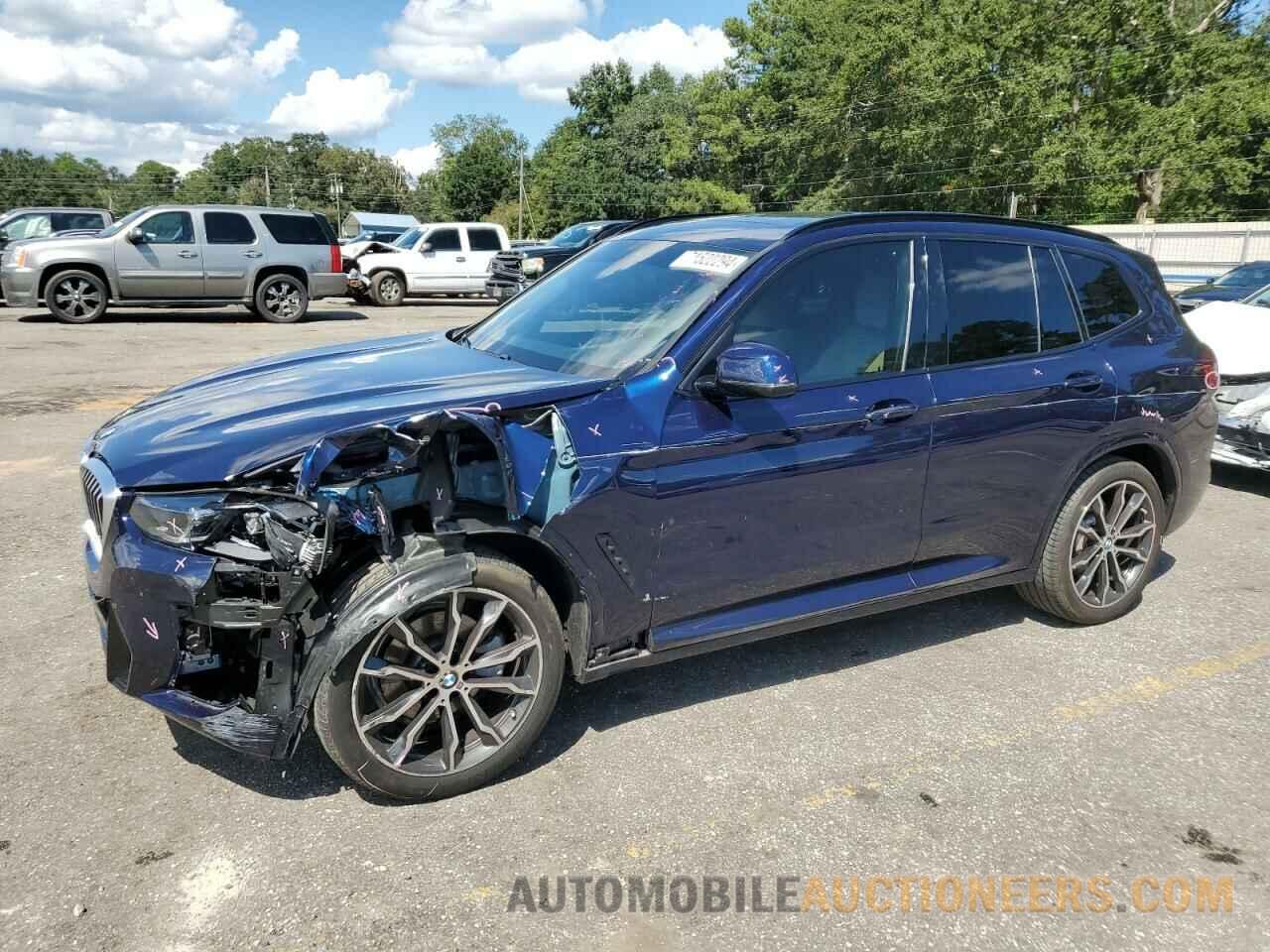 5UX43DP02N9M38042 BMW X3 2022