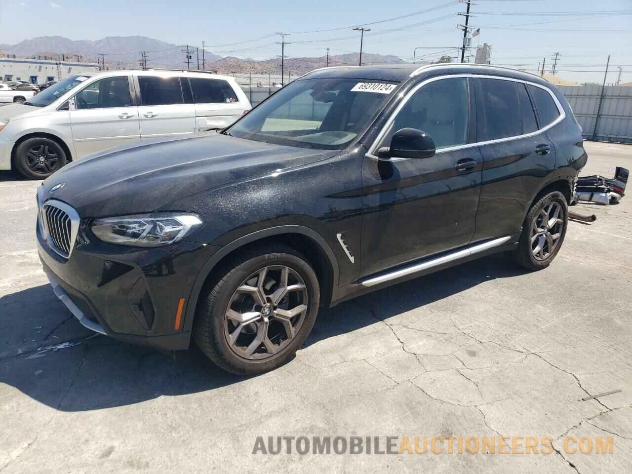 5UX43DP02N9M82509 BMW X3 2022