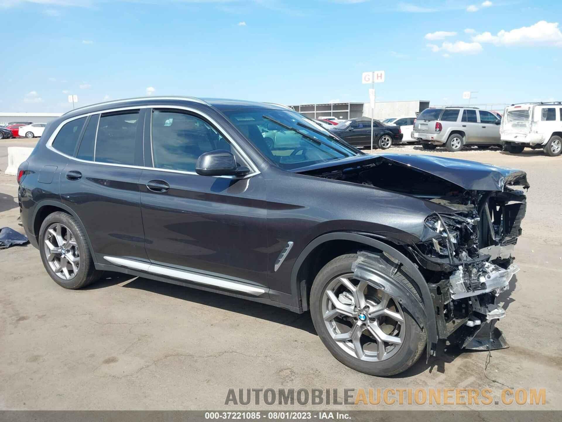 5UX43DP02N9N07733 BMW X3 2022