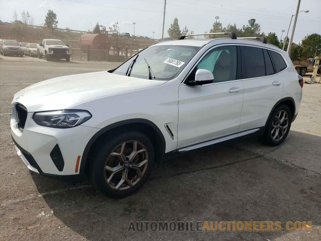 5UX43DP03N9J46075 BMW X3 2022