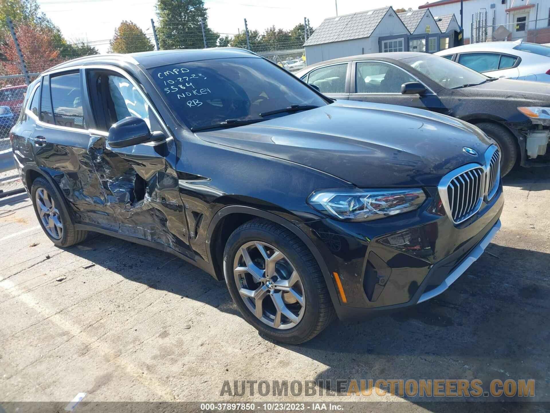 5UX43DP03N9L83584 BMW X3 2022