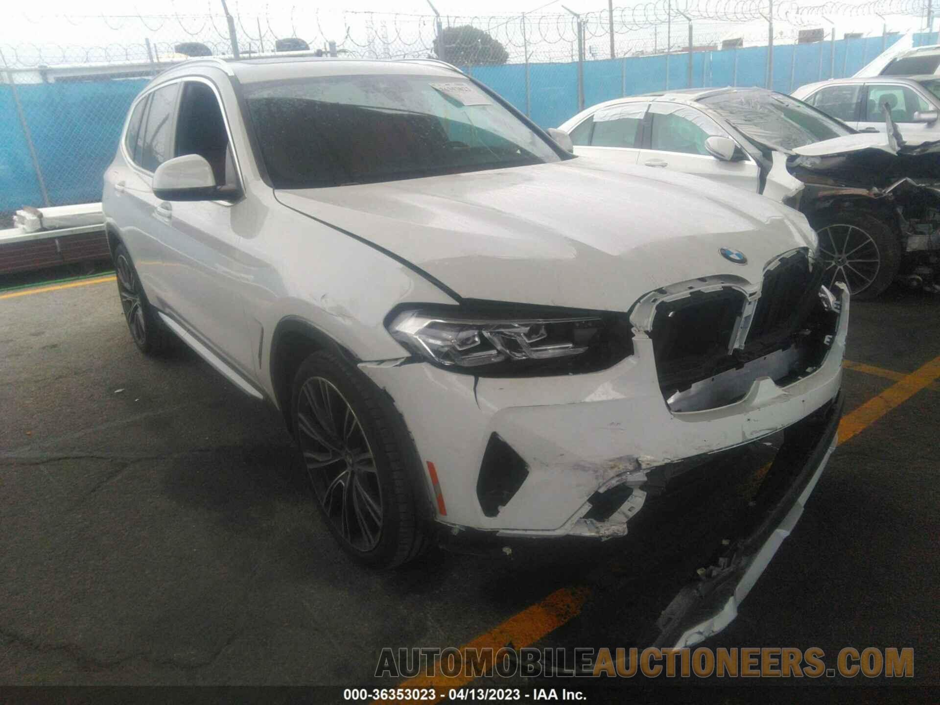 5UX43DP03N9M07527 BMW X3 2022